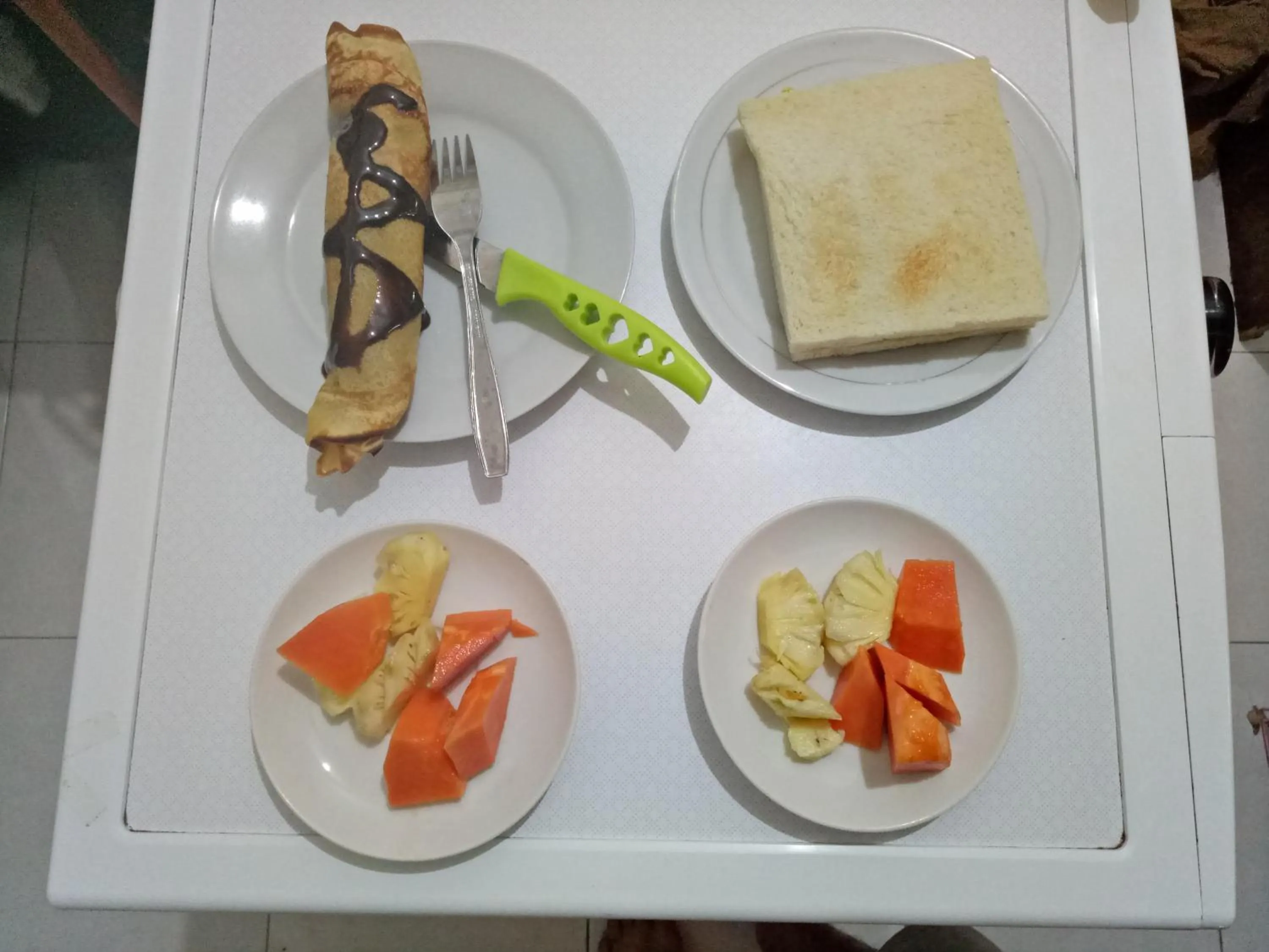 Breakfast in Losmen Fadel Malioboro Jogja