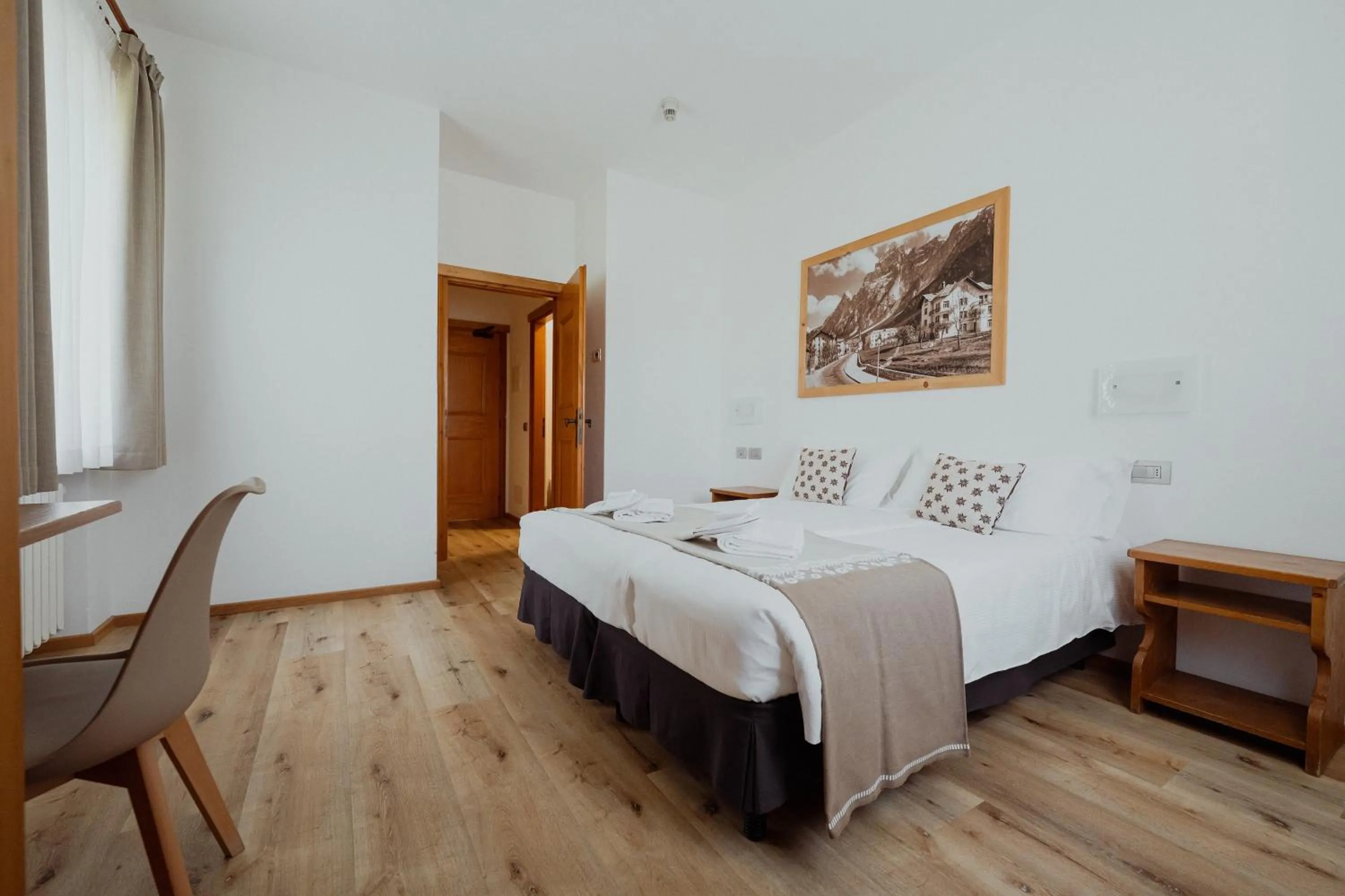 Bedroom, Bed in Dolomiti Sport Hotel