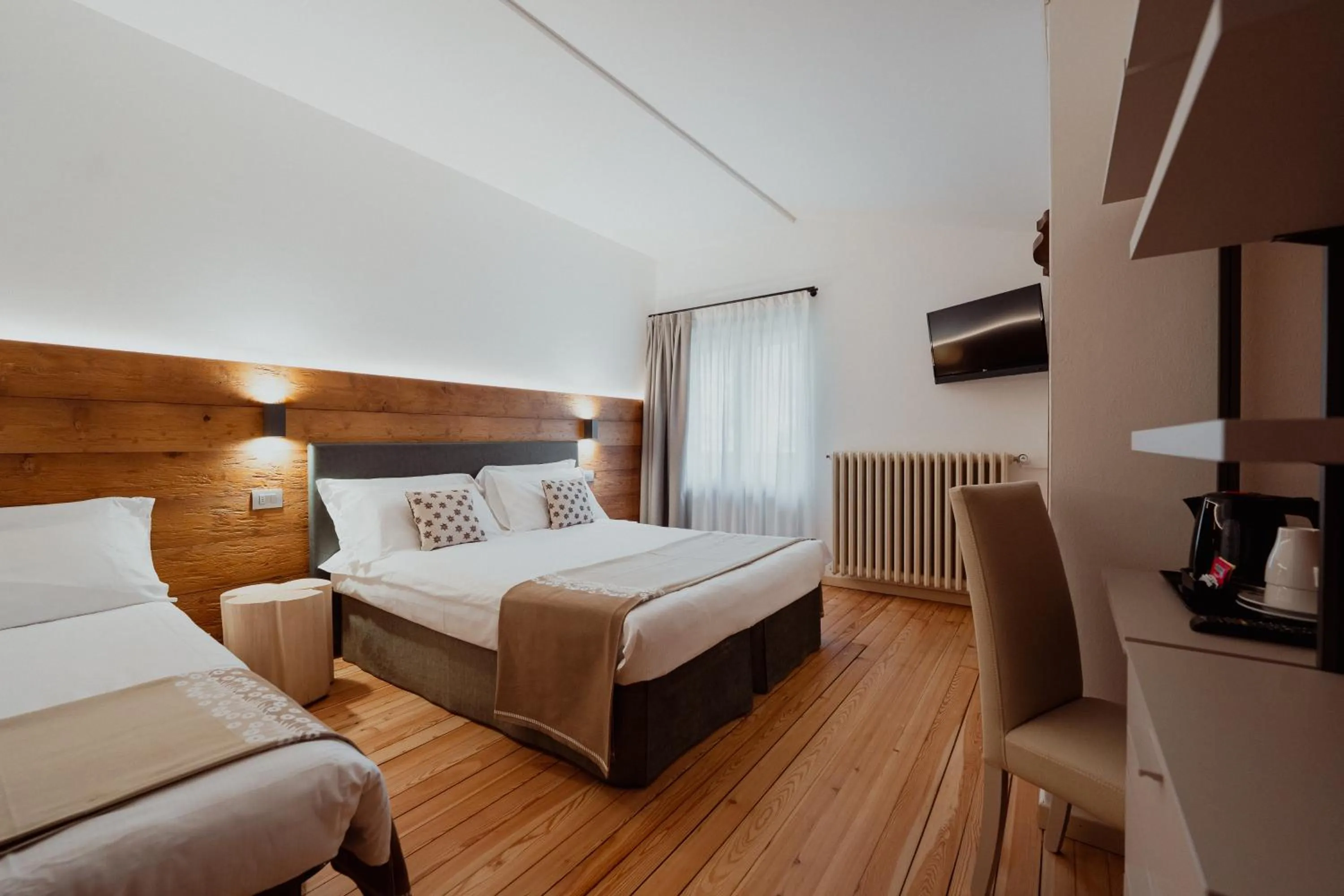 Bedroom, Bed in Dolomiti Sport Hotel