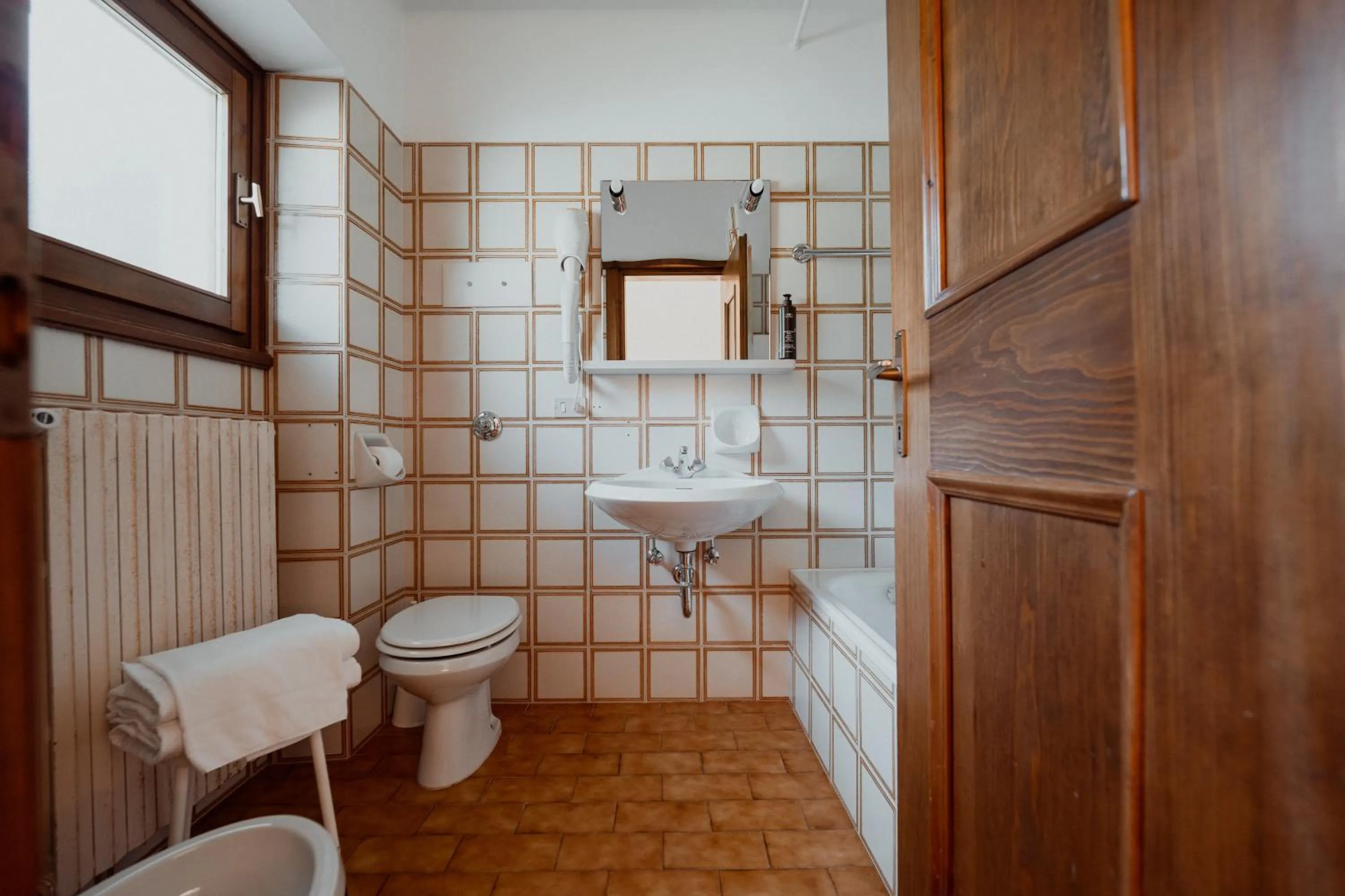 Bathroom in Dolomiti Sport Hotel