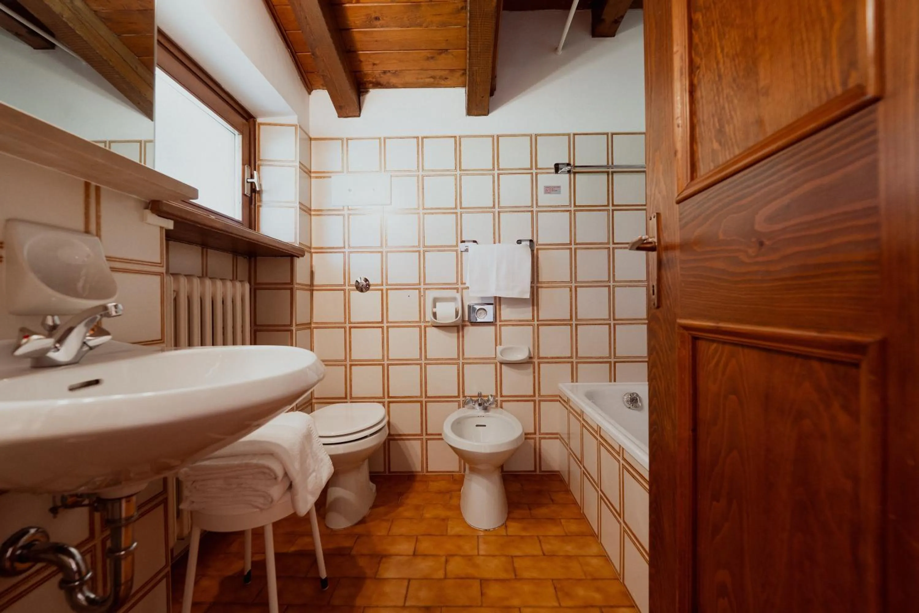 Bathroom in Dolomiti Sport Hotel