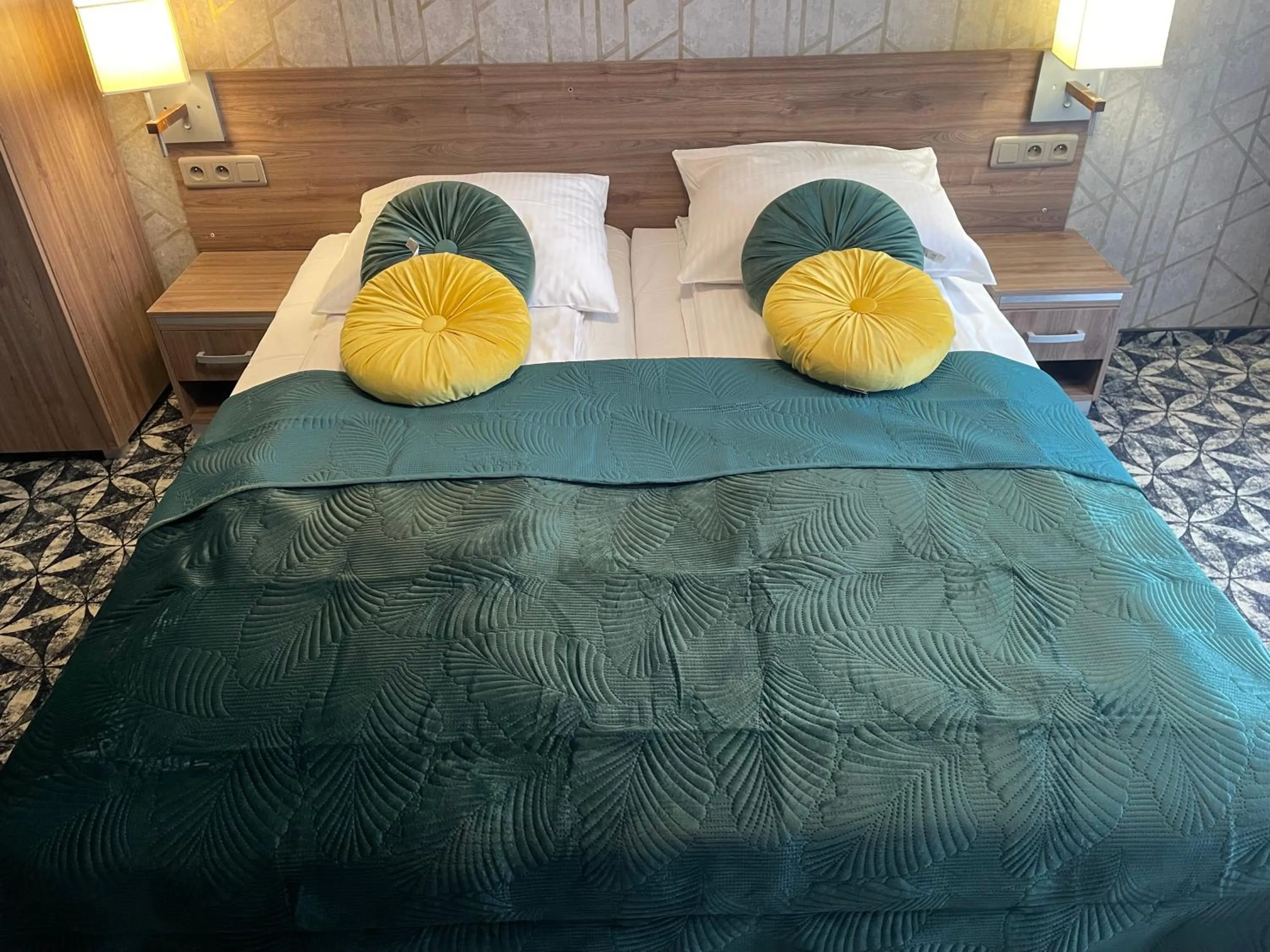 Bed in Hotel Zakliki