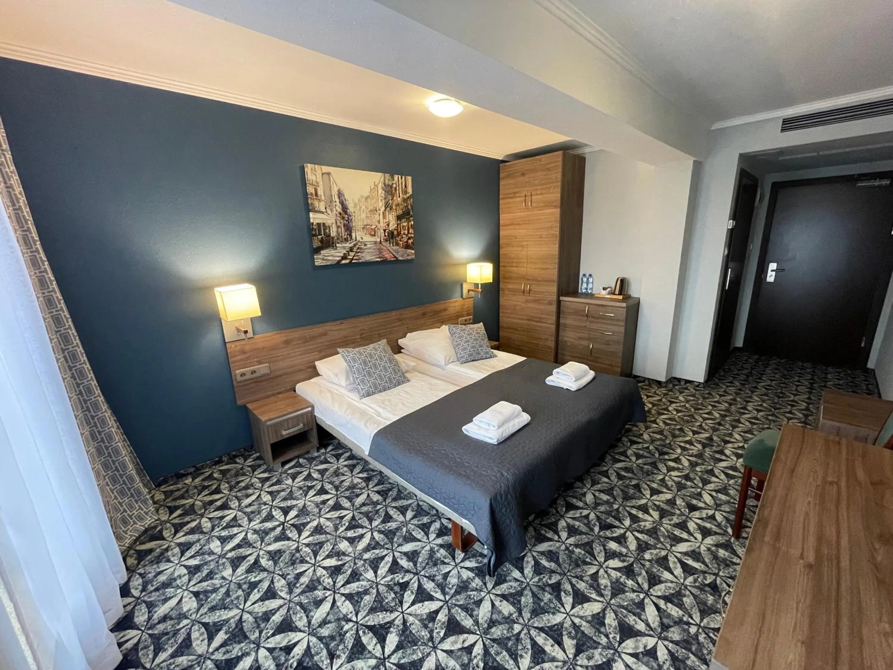 Bed in Hotel Zakliki