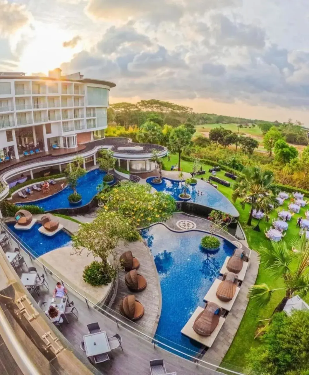 Property building in Swiss-Belresort Pecatu Property building in Swiss-Belresort Pecatu