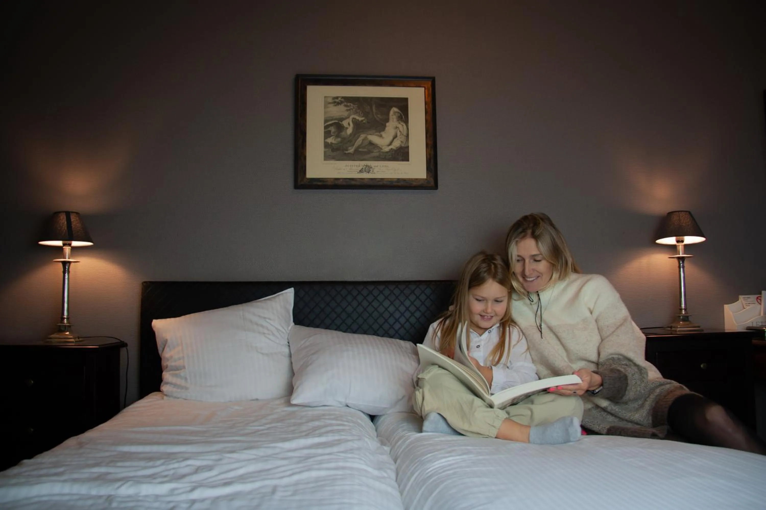 Bed in Hotel De Hofkamers