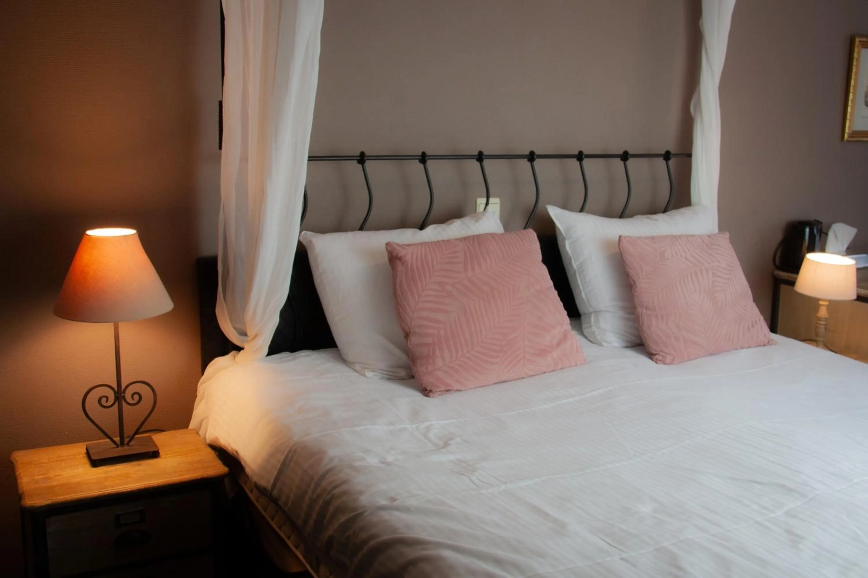 Bed in Hotel De Hofkamers