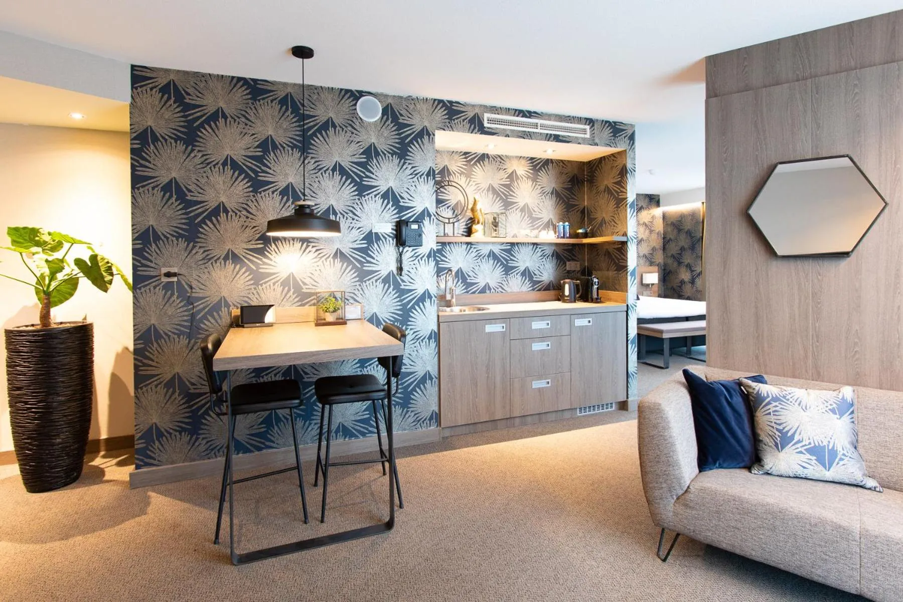 Seating area in Van der Valk Hotel Groningen-Hoogkerk