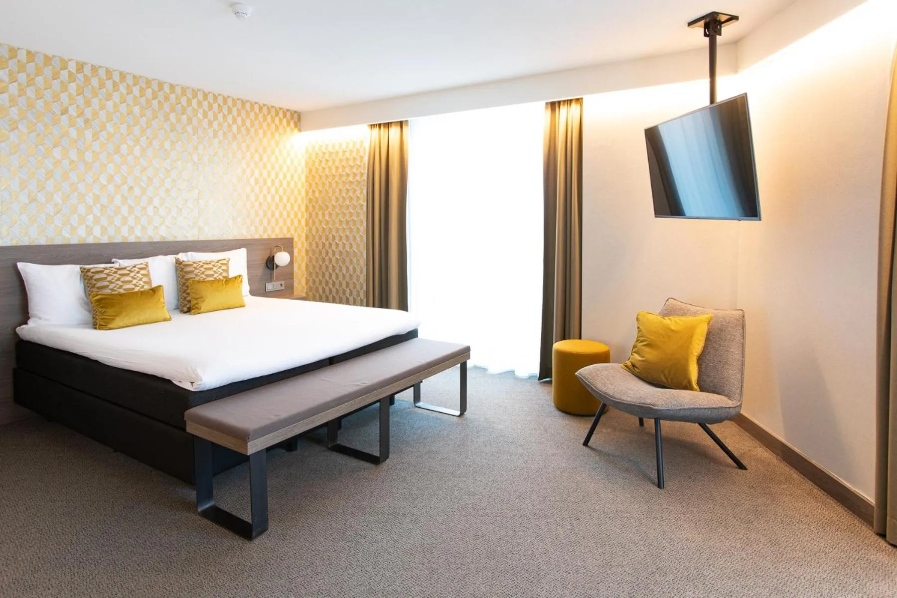 Bed in Van der Valk Hotel Groningen-Hoogkerk