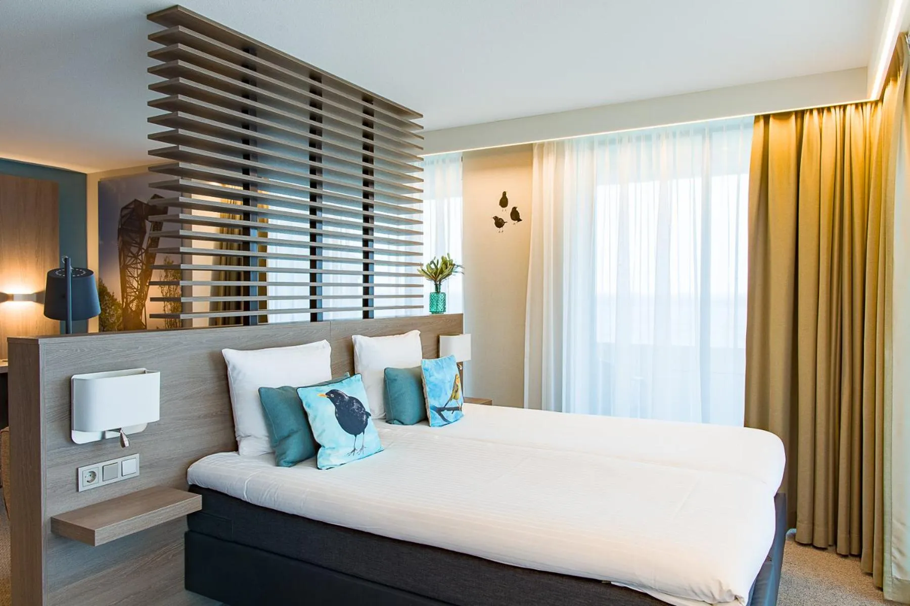 Photo of the whole room, Bed in Van der Valk Hotel Groningen-Hoogkerk