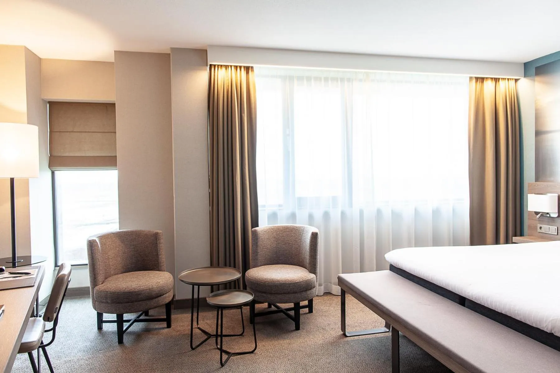 Photo of the whole room, Bed in Van der Valk Hotel Groningen-Hoogkerk