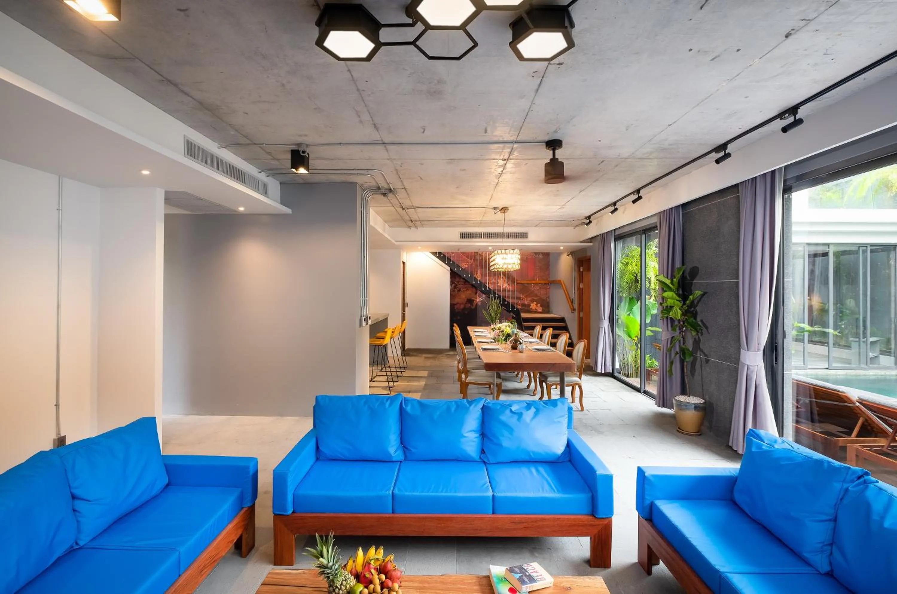 Living room in Karon Beach Pool Villa - Sha Extra Plus