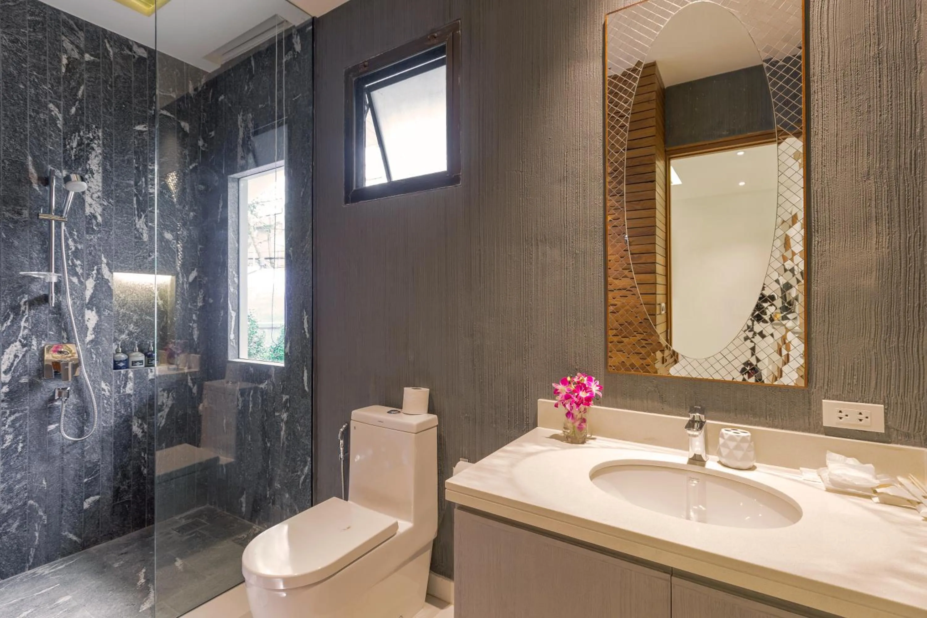 Bathroom in Karon Beach Pool Villa - Sha Extra Plus