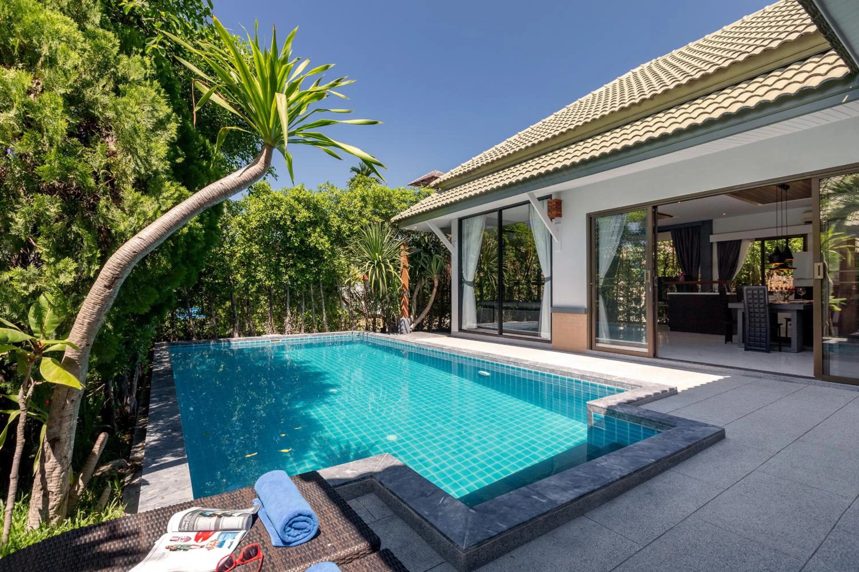 Swimming pool in Karon Beach Pool Villa - Sha Extra Plus