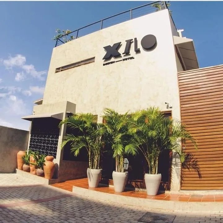 Property building in Xilo Design Hotel