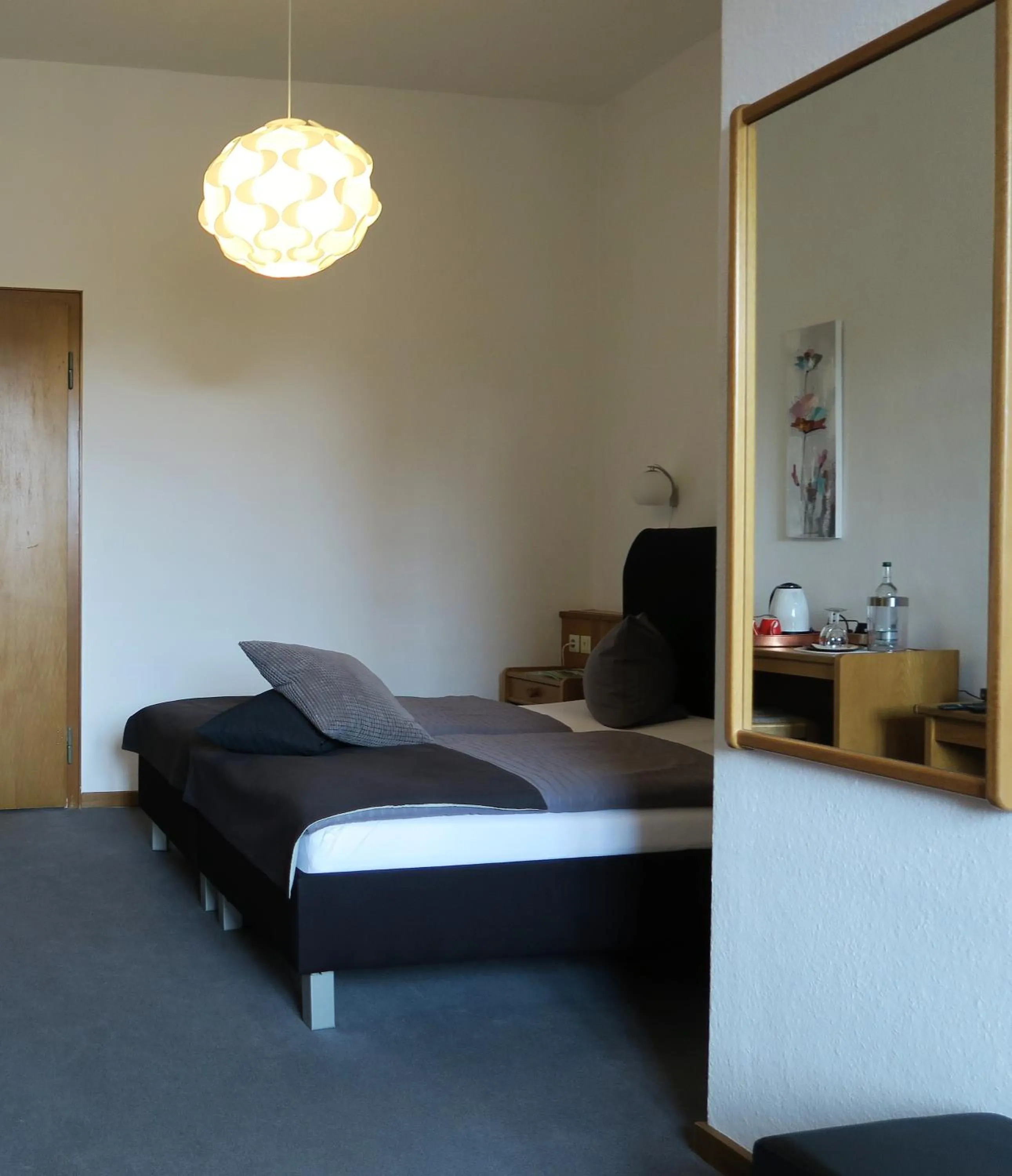 Bed in Hotel-Restaurant Haus Keller