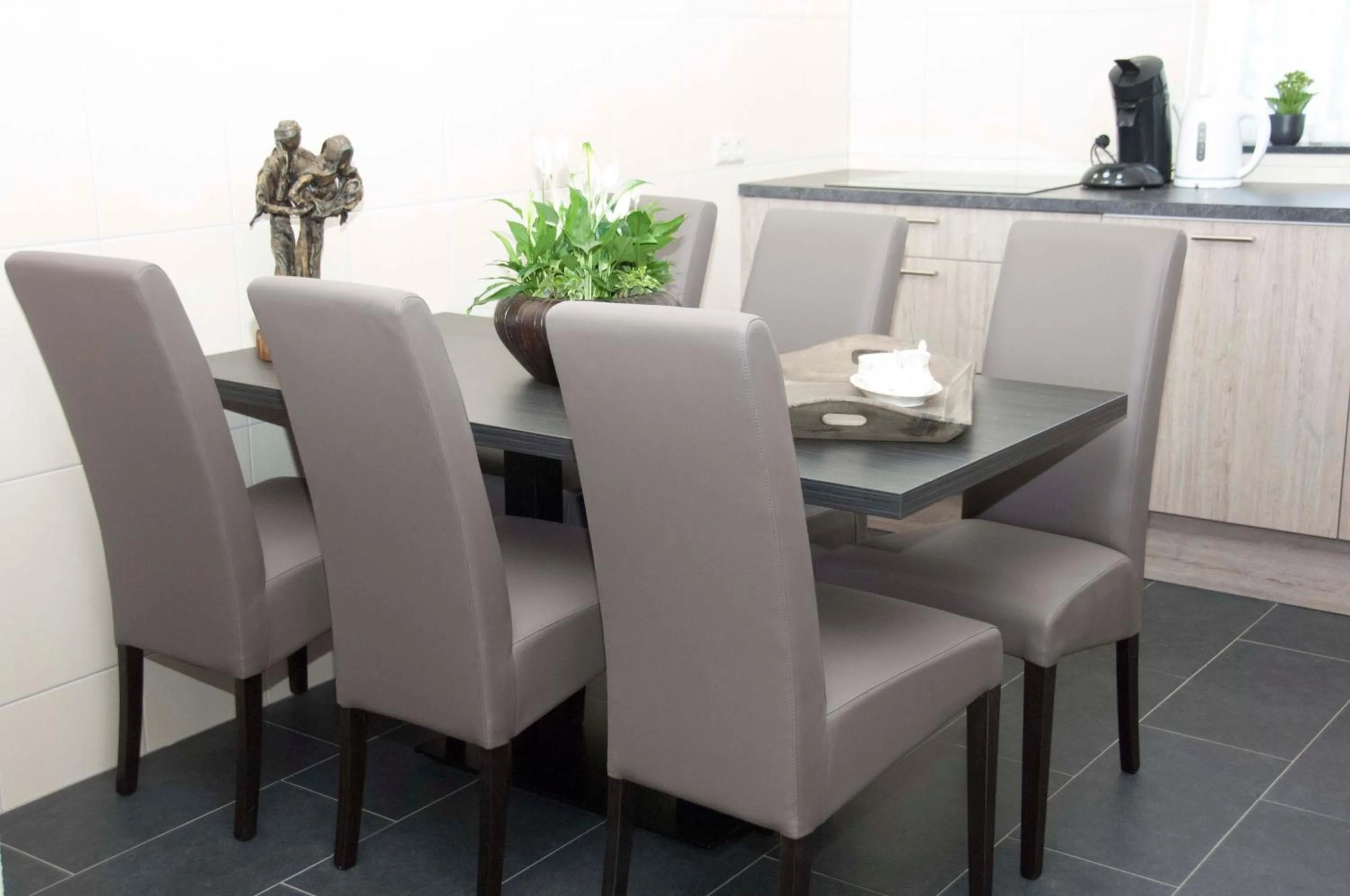 Kitchen or kitchenette in Bed&Breakfast de Hooimoat