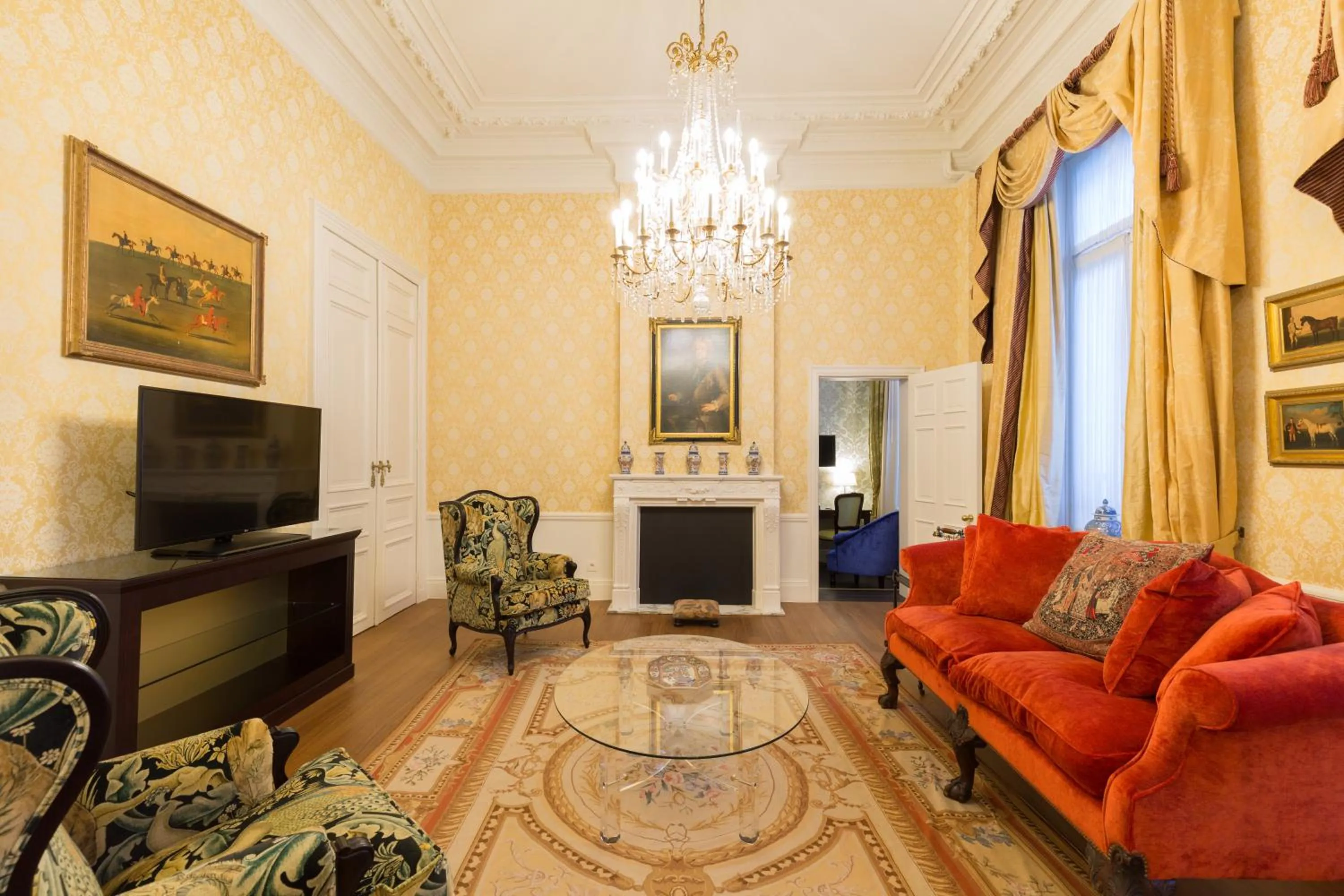 Living room in Stanhope Hotel by Thon Hotels