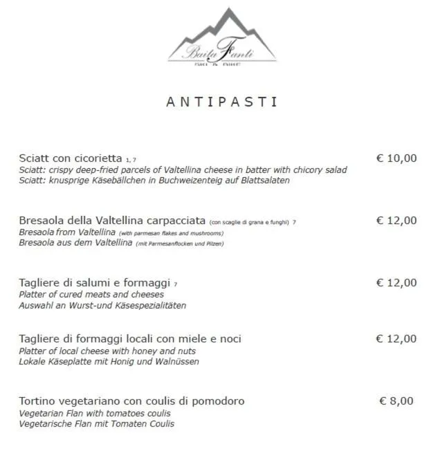 Restaurant/places to eat in Baita Fanti Ski & Bike