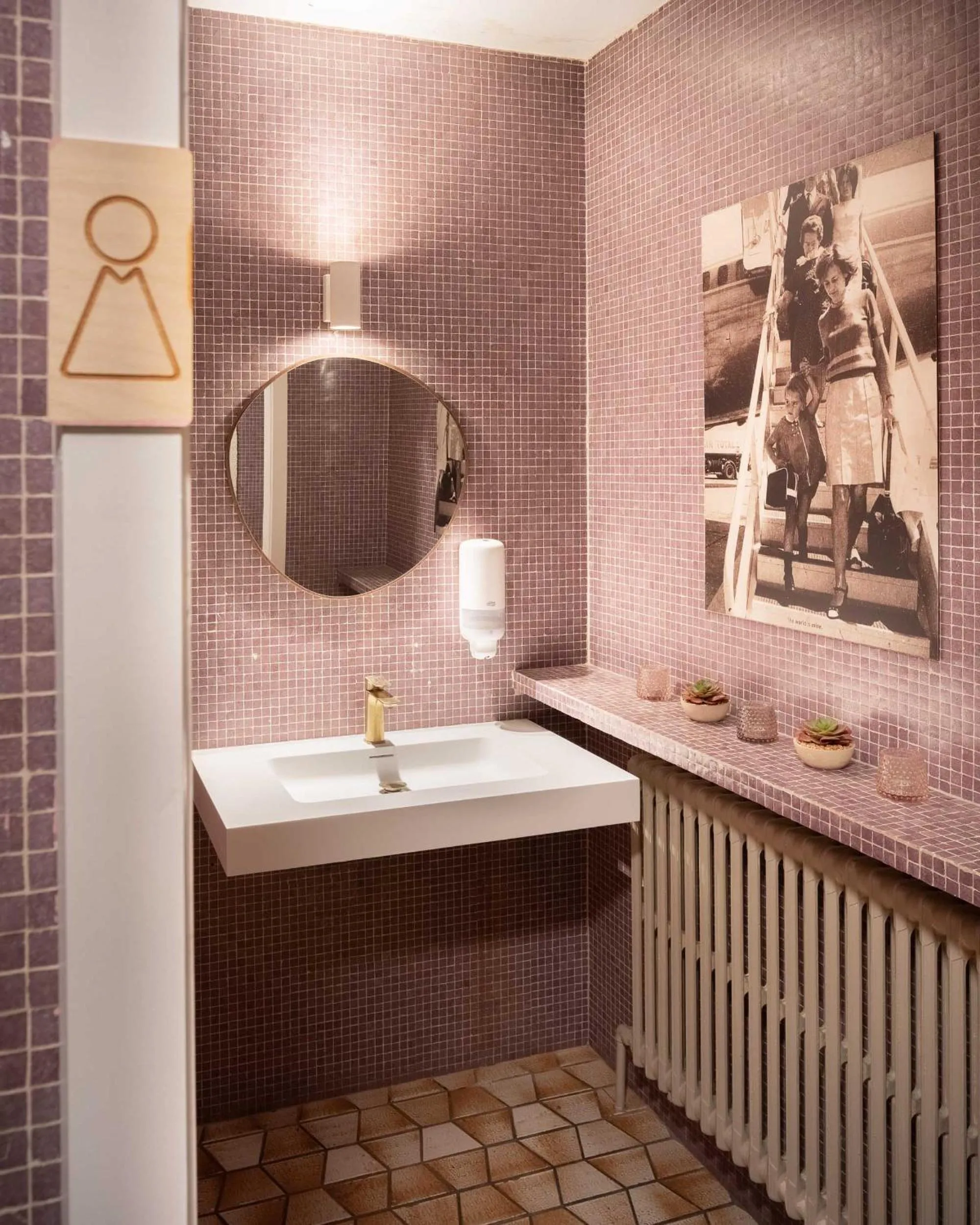 Bathroom in Hotel Augustyn Brugge