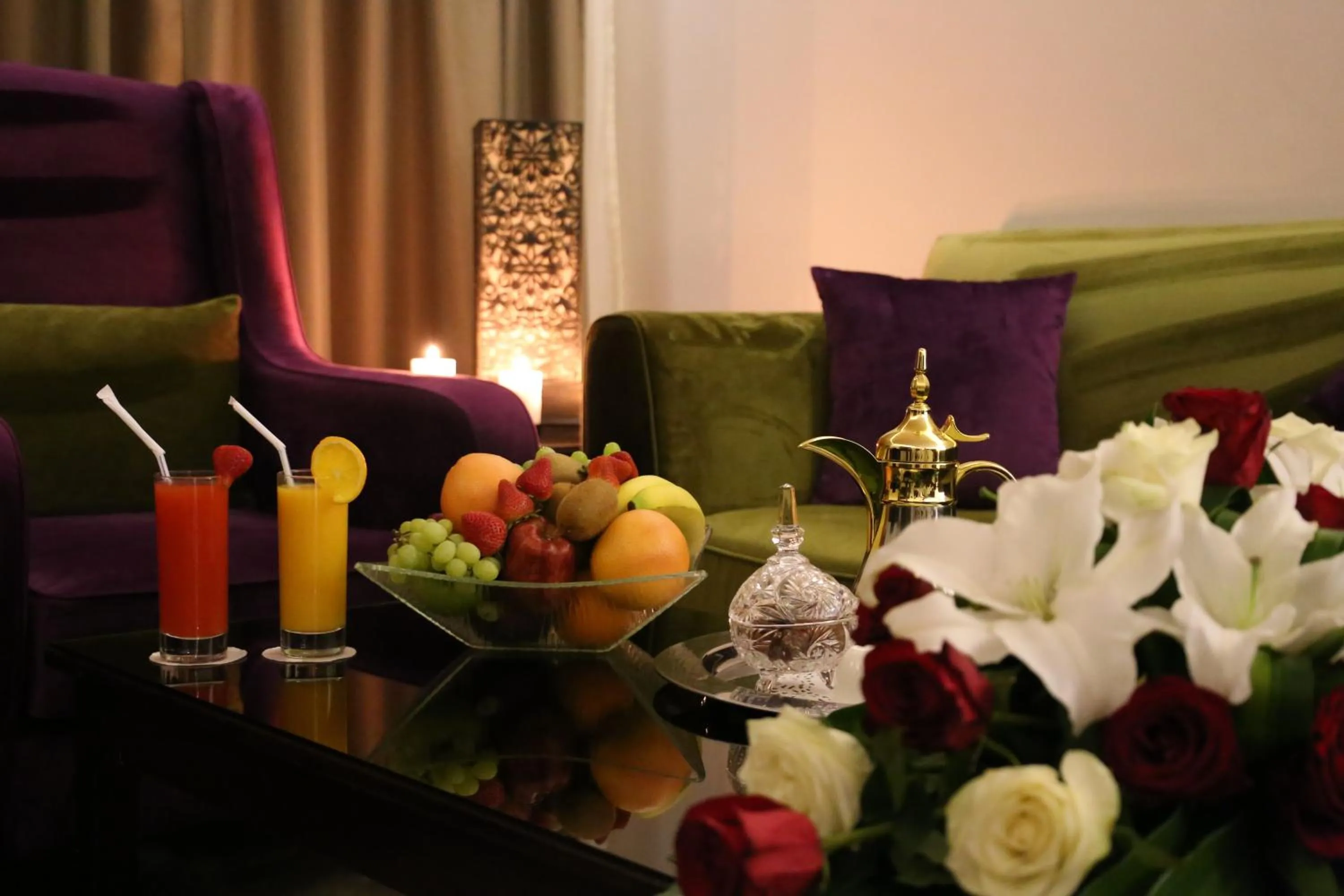 Seating area in Golden Bujari Hotel Al Khobar