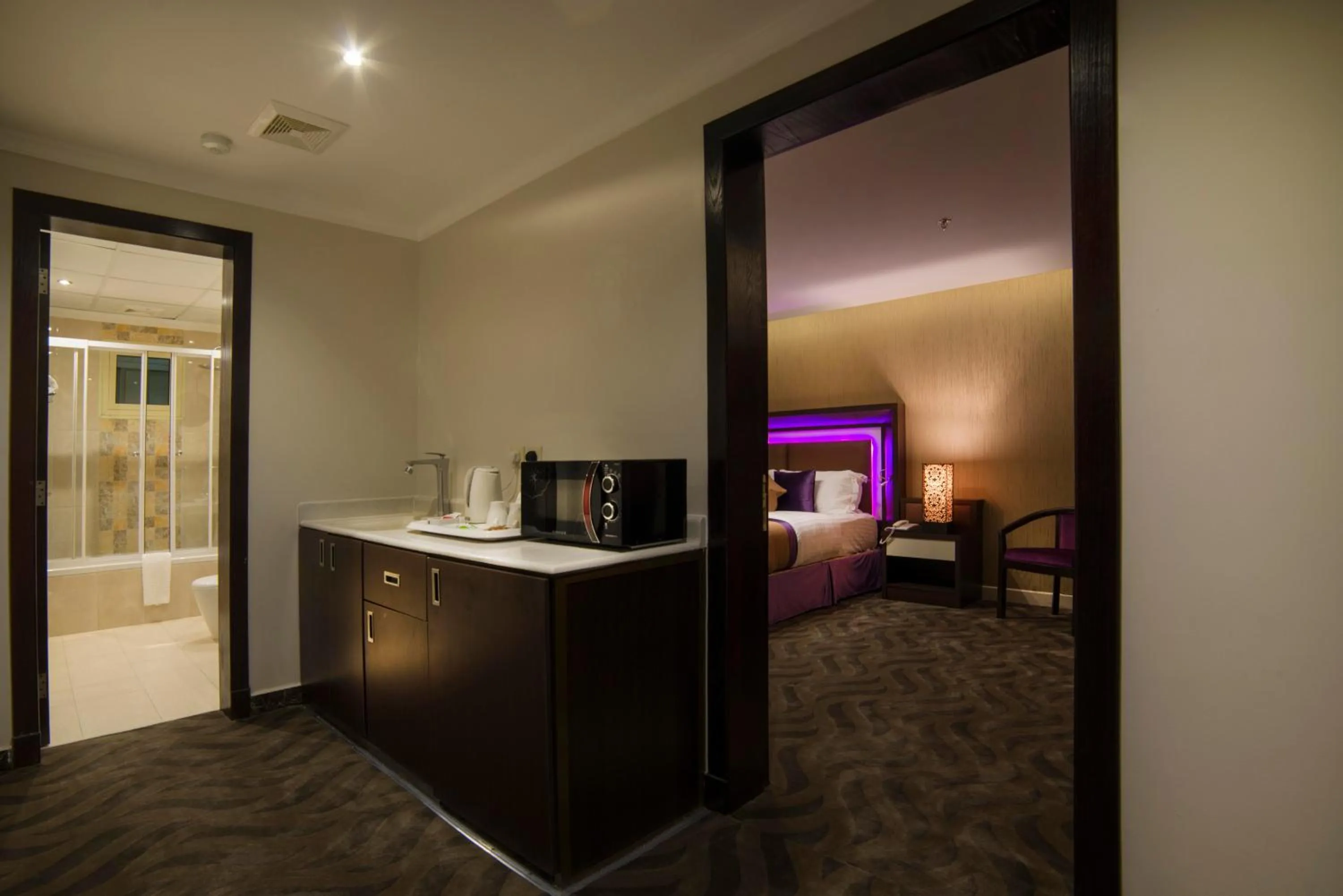 Decorative detail, Bed in Golden Bujari Hotel Al Khobar