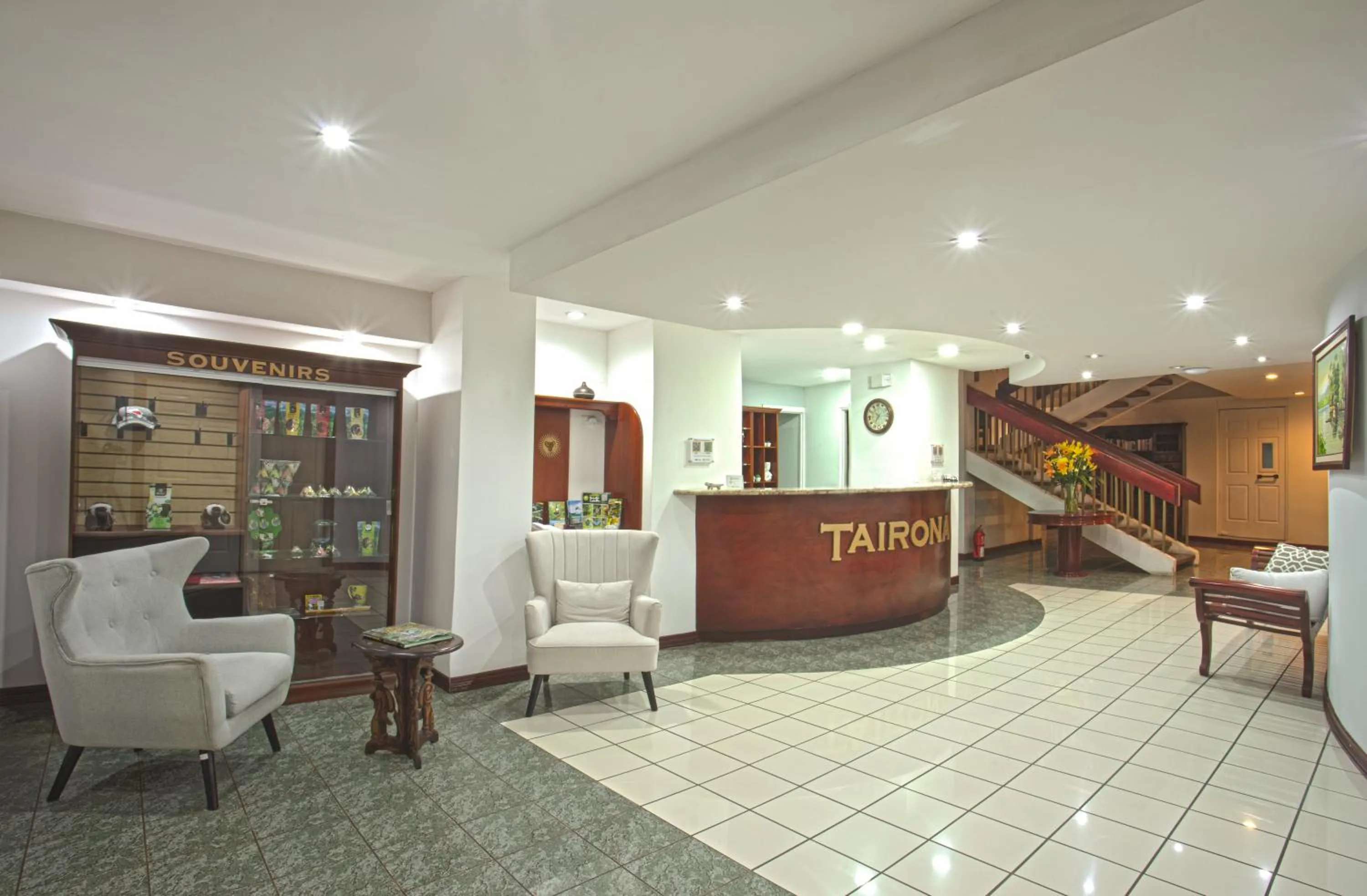 Lobby or reception in Apartotel Tairona