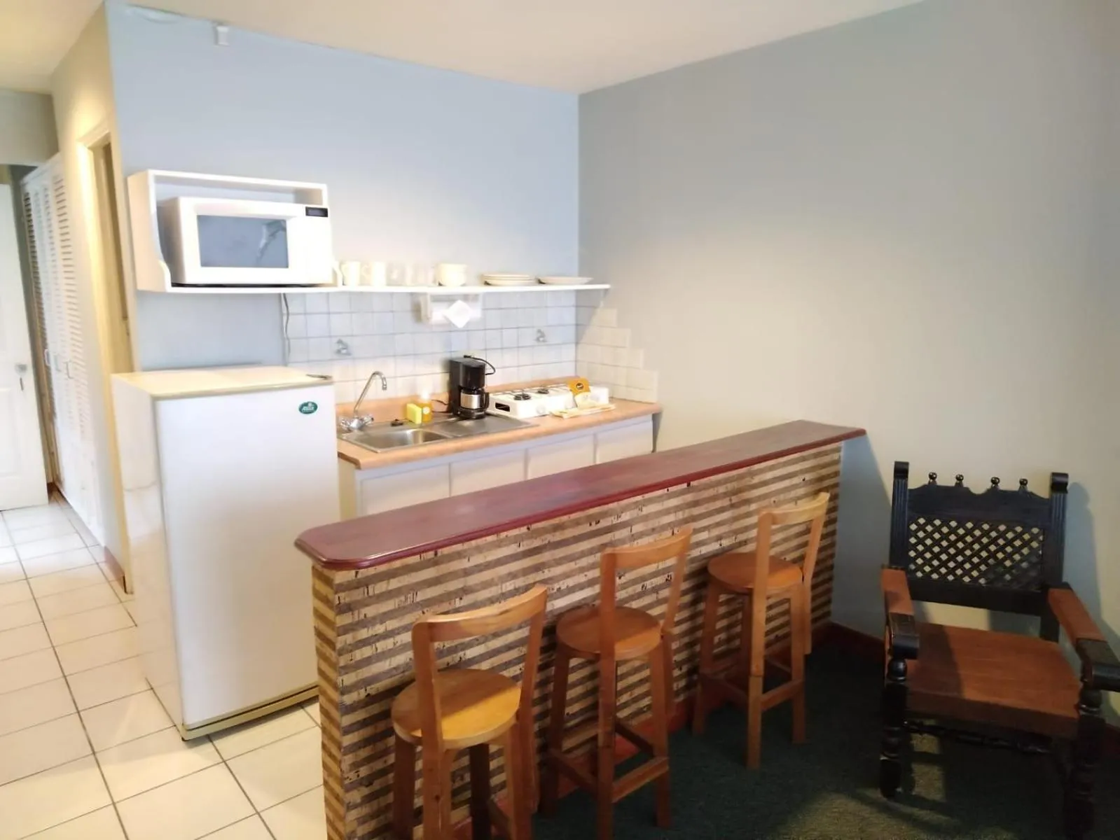 Kitchen or kitchenette in Apartotel Tairona