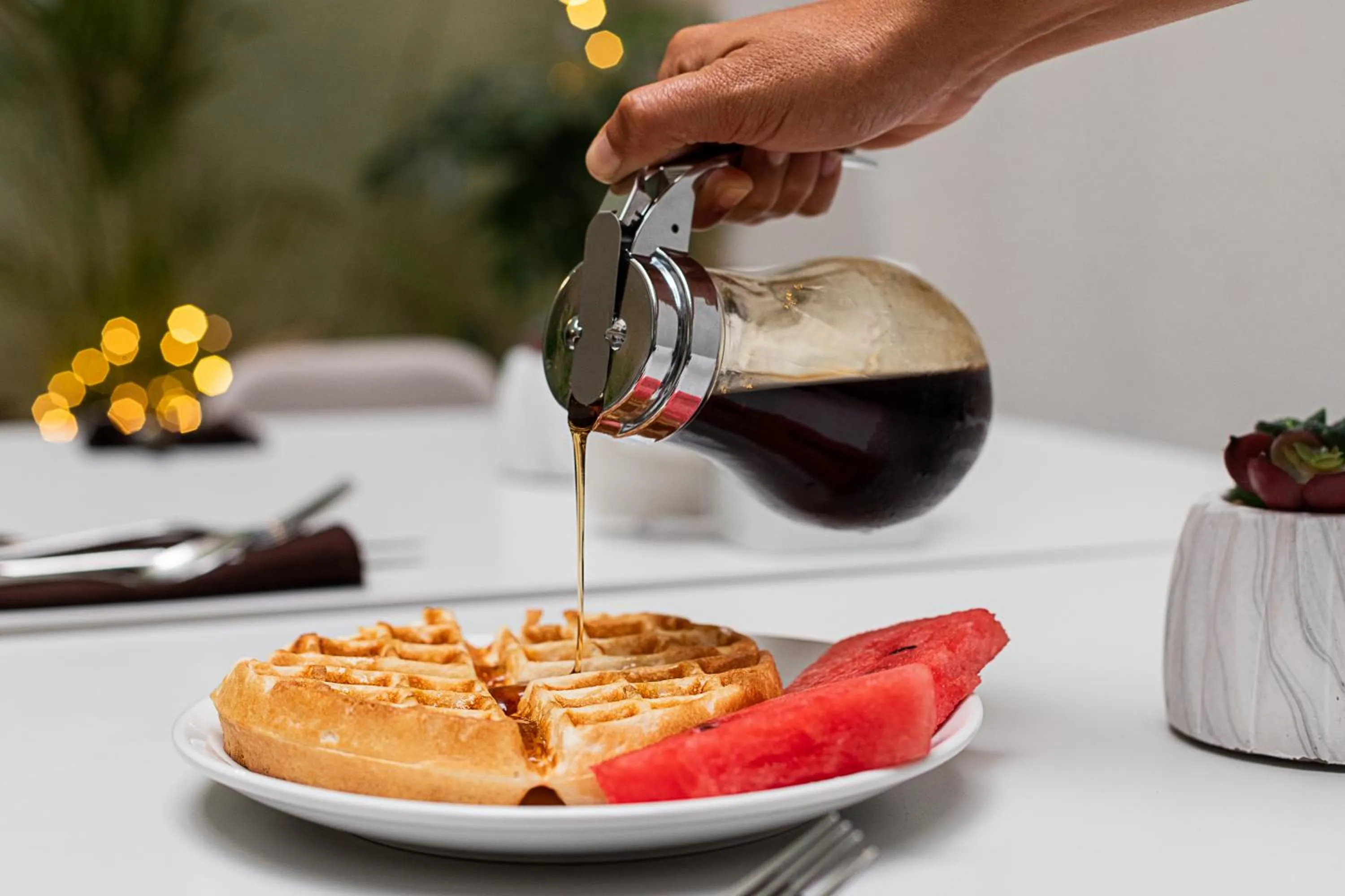 Breakfast in Apartotel Tairona