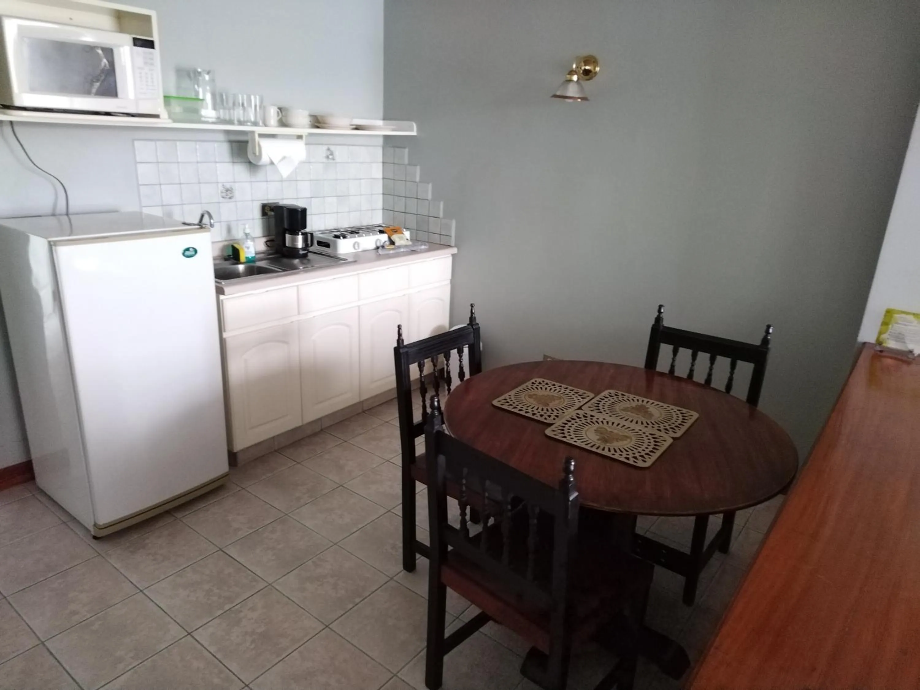 Kitchen or kitchenette in Apartotel Tairona