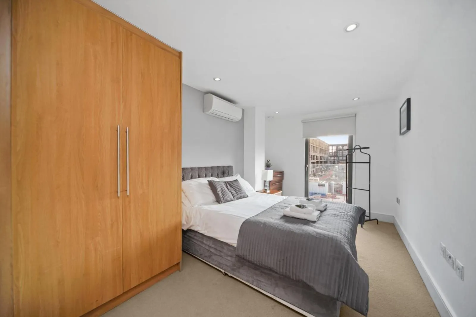 Bedroom, Bed in Modern Apartments in Bayswater Central London FREE WIFI & AIRCON by City Stay Aparts London