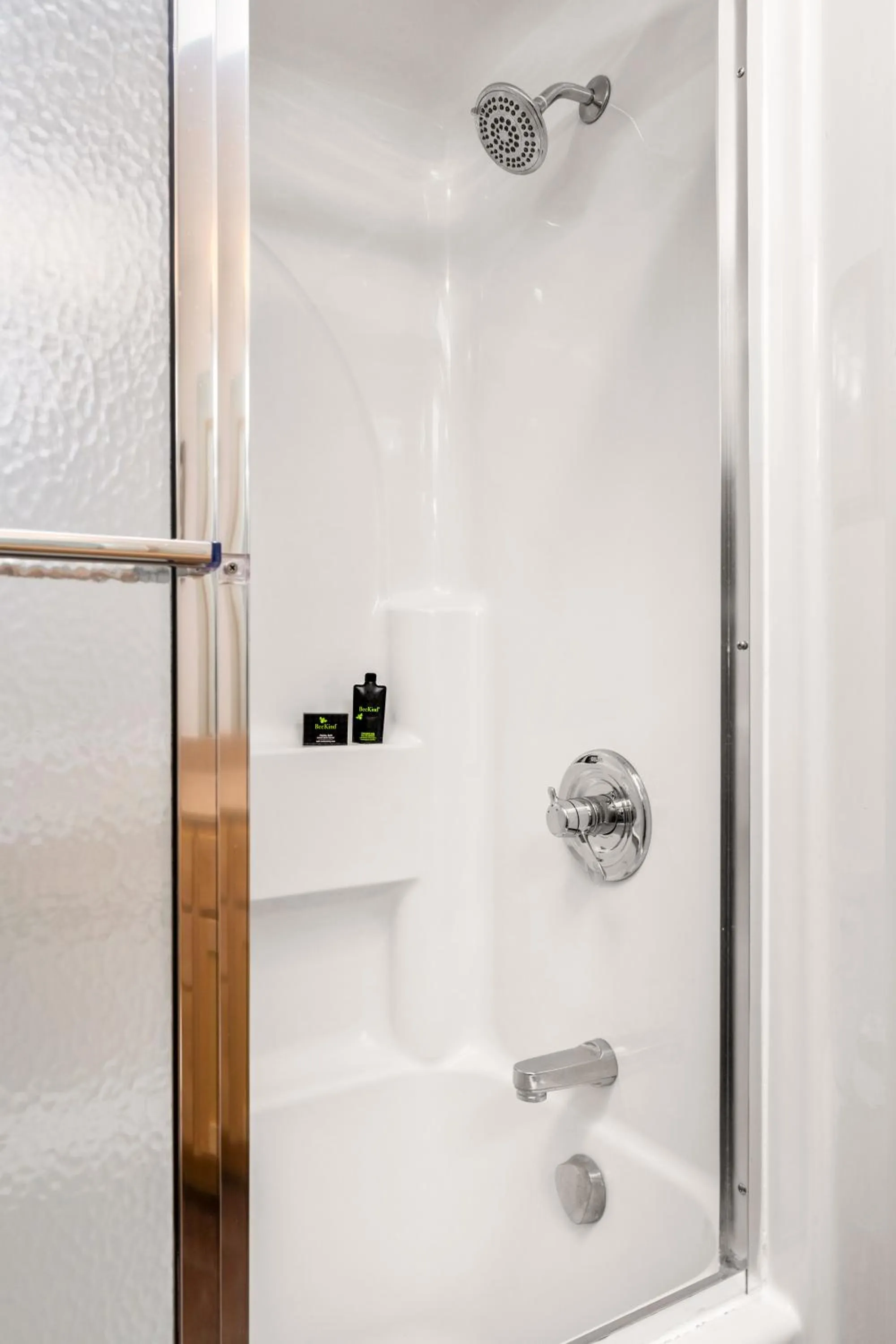Shower in East Bay Suites