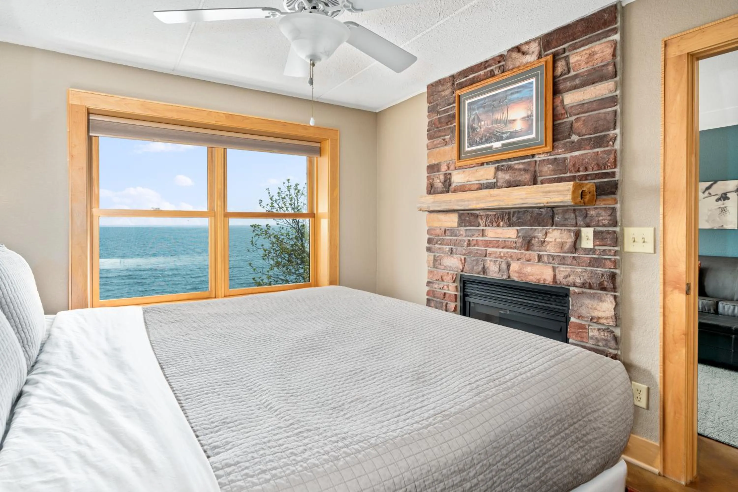 Bed in East Bay Suites