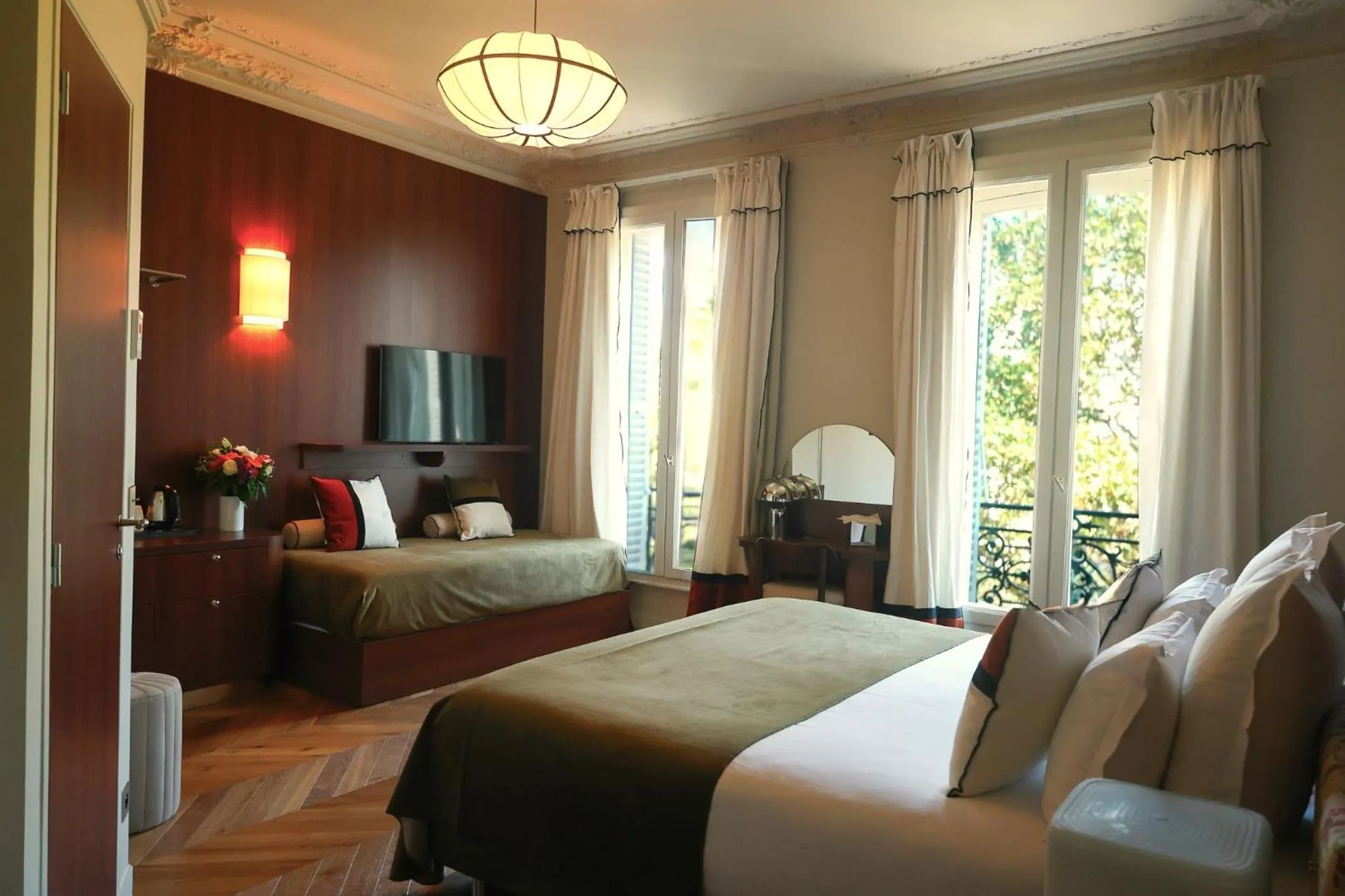 Bed in Hôtel d'Argenson