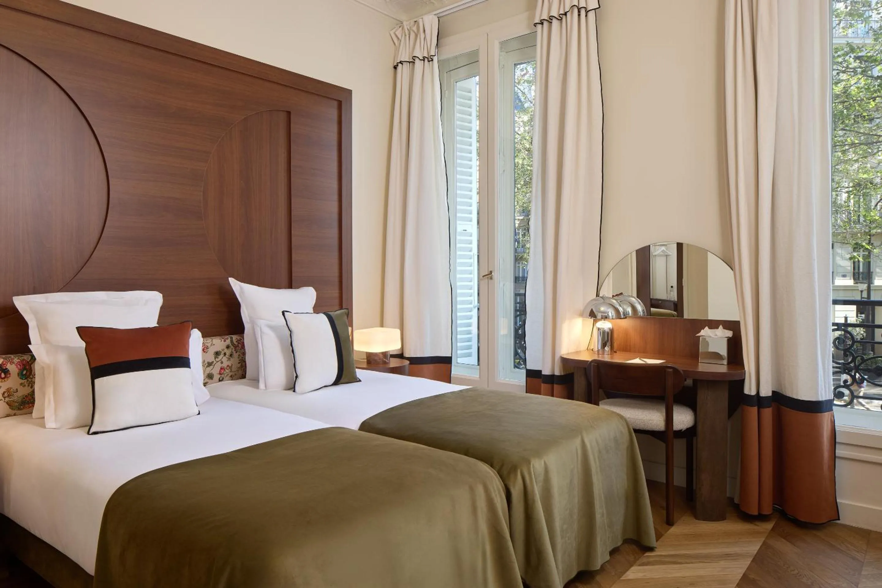 Bed in Hôtel d'Argenson