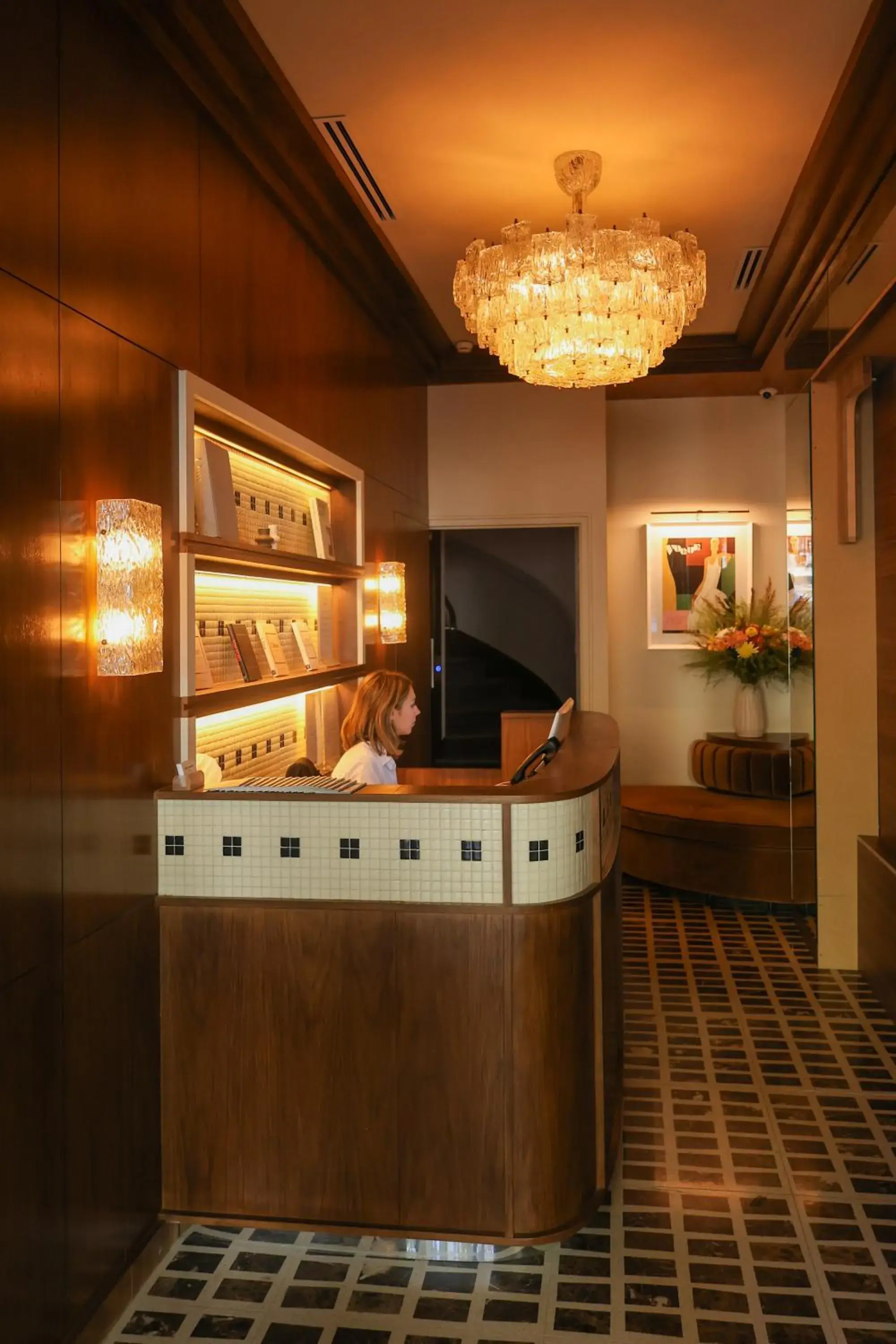 Lobby or reception in Hôtel d'Argenson Lobby or reception in Hôtel d'Argenson