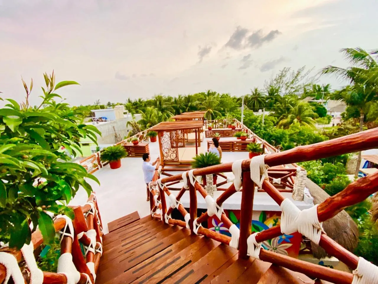 Balcony/Terrace in Hotel Para Ti - Adults Only