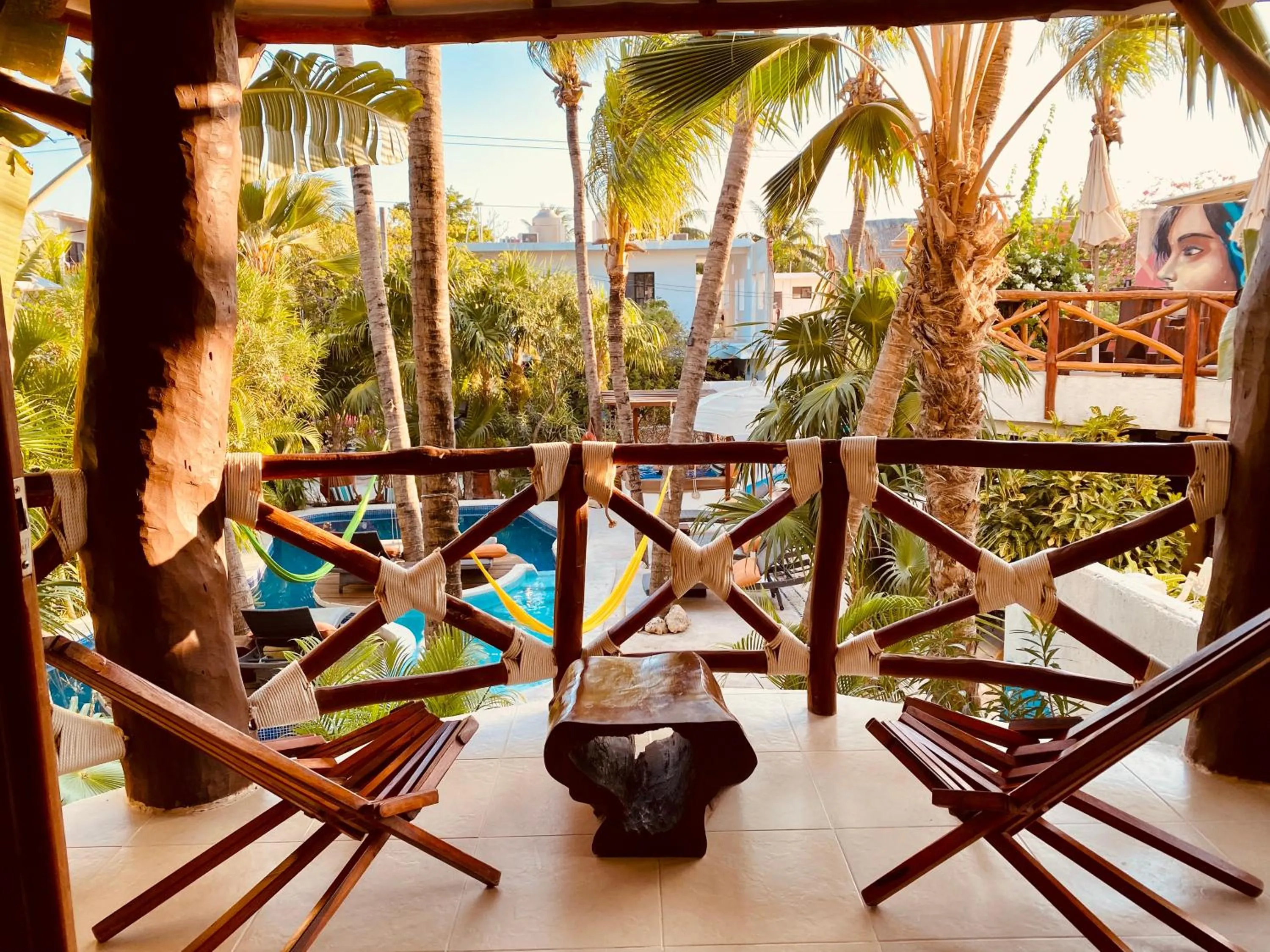 Balcony/Terrace in Hotel Para Ti - Adults Only