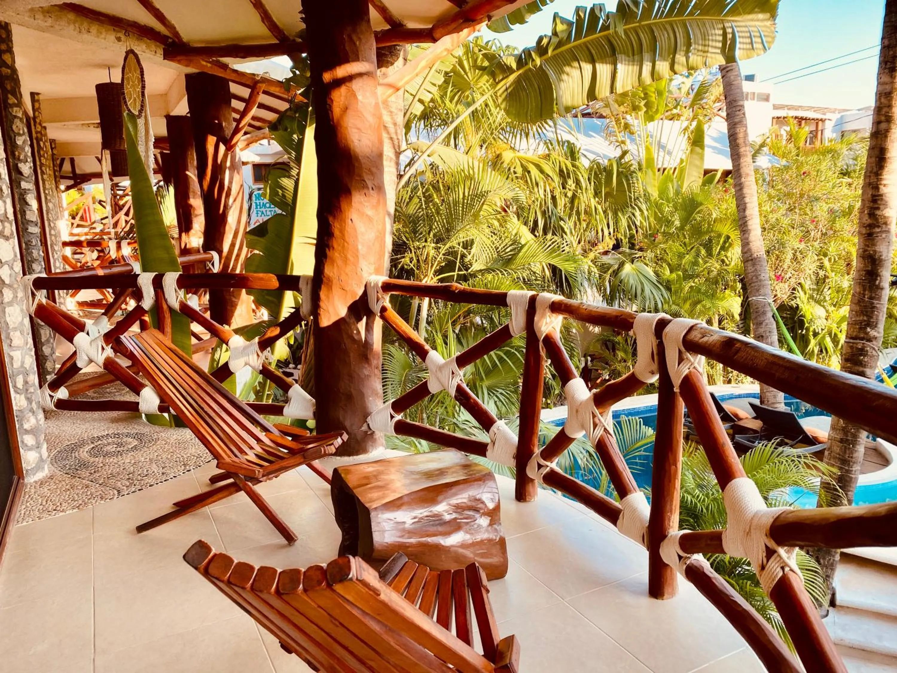 Balcony/Terrace in Hotel Para Ti - Adults Only