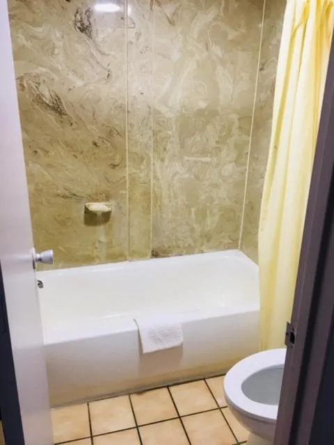 Toilet in Fulton Inn