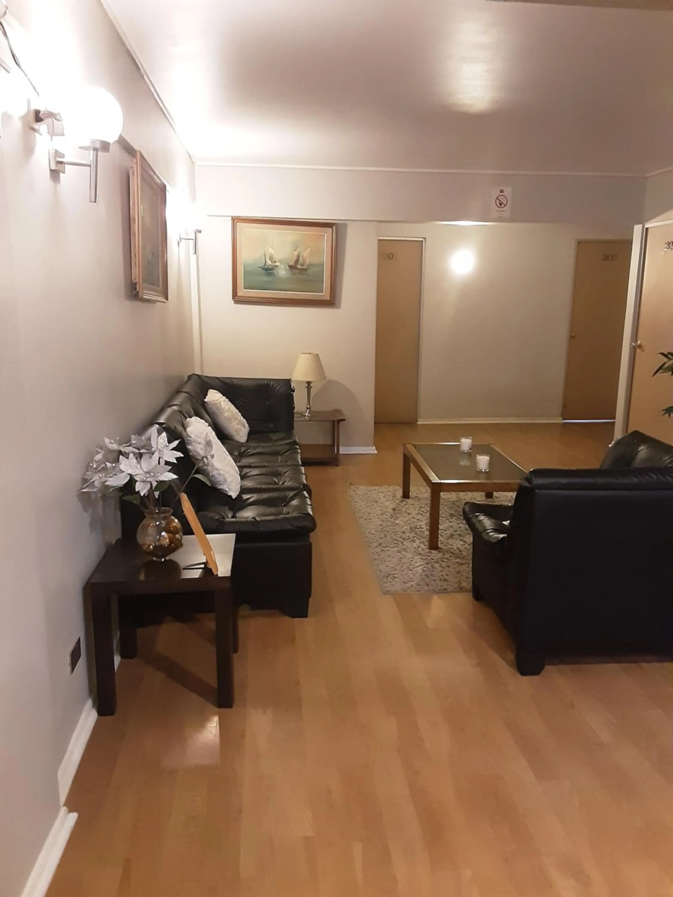 Seating area in Hotel Quitor
