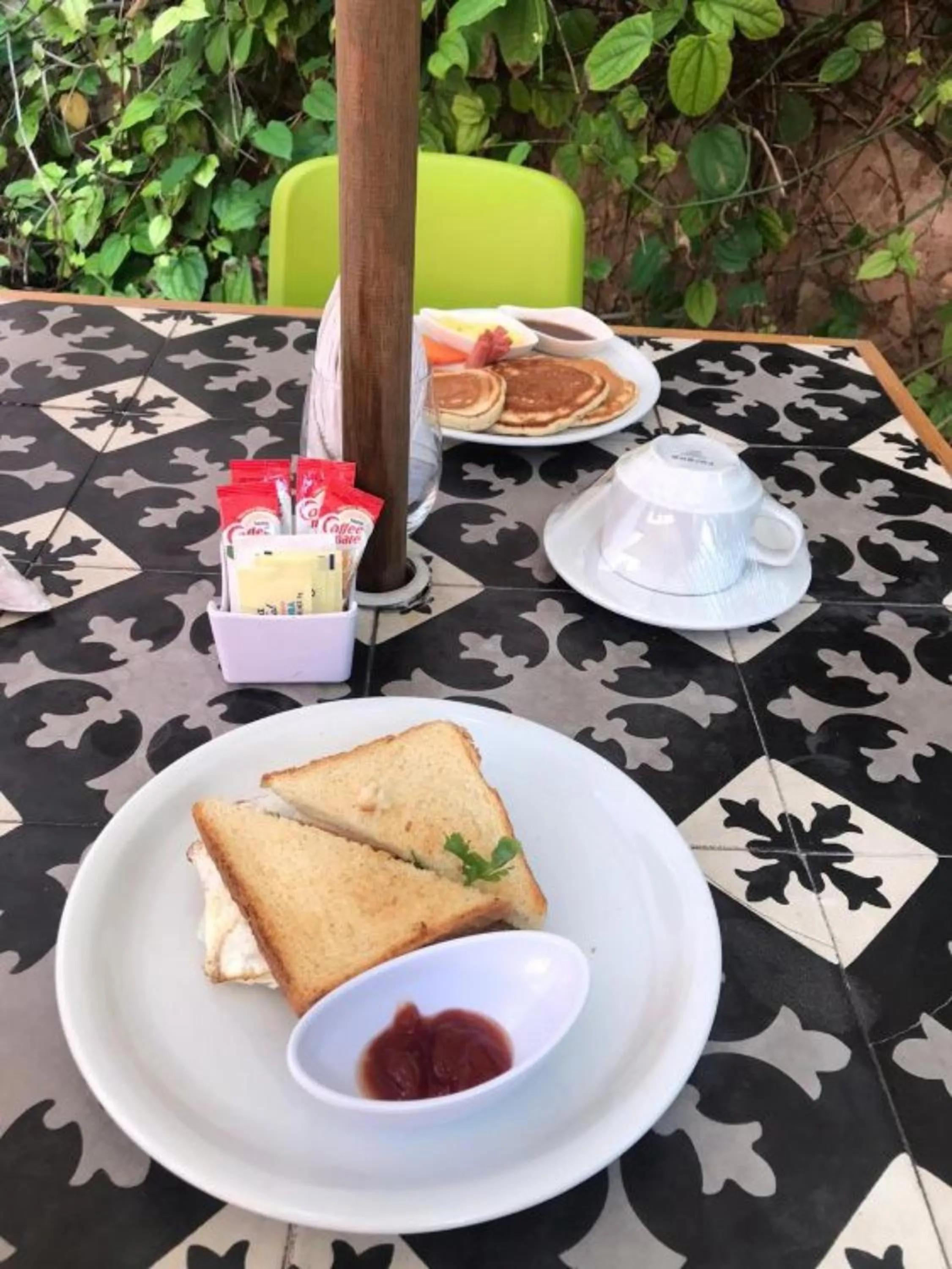 Continental breakfast in Casona 61 Boutique Hotel Mérida