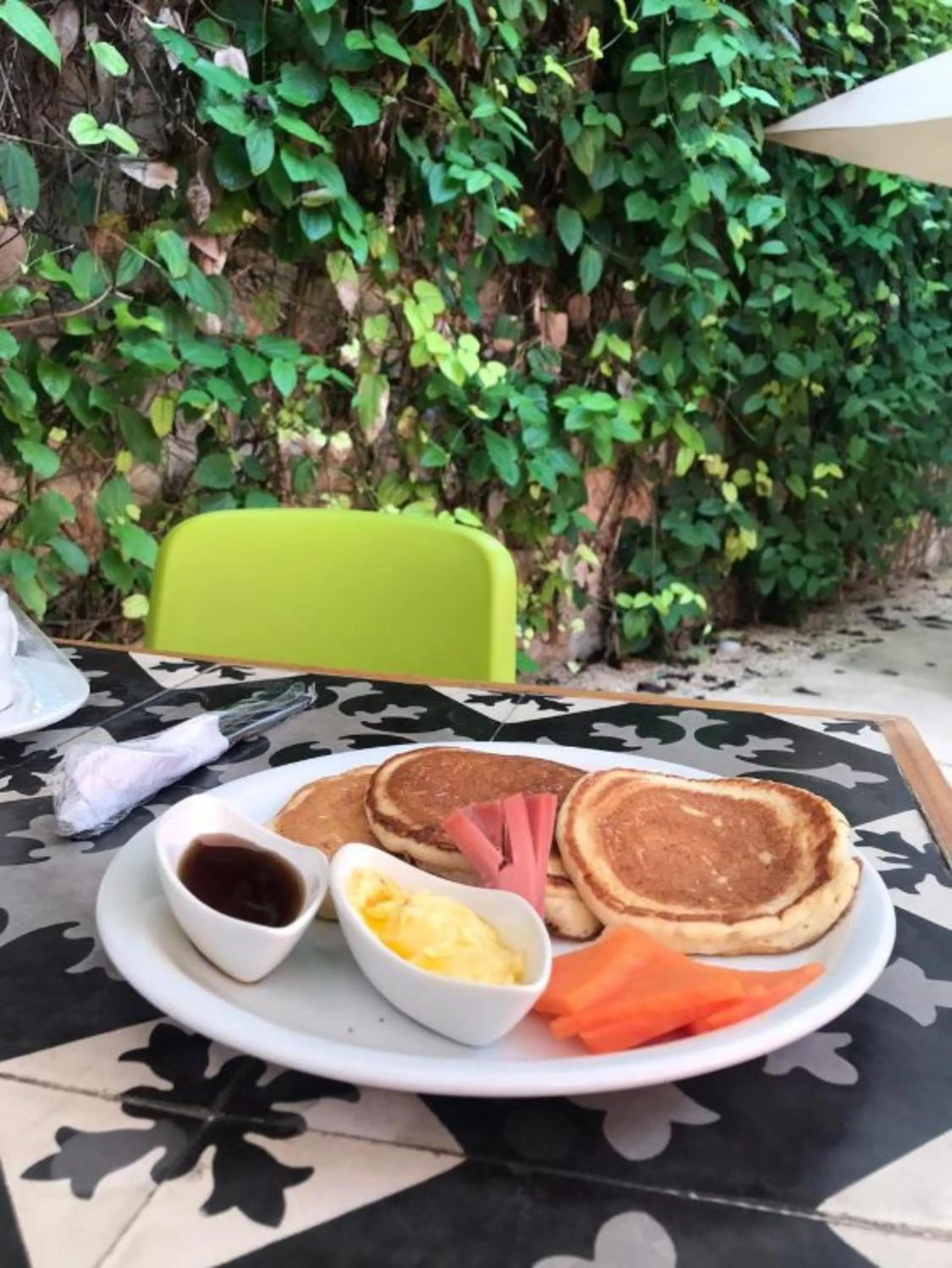 Continental breakfast in Casona 61 Boutique Hotel Mérida