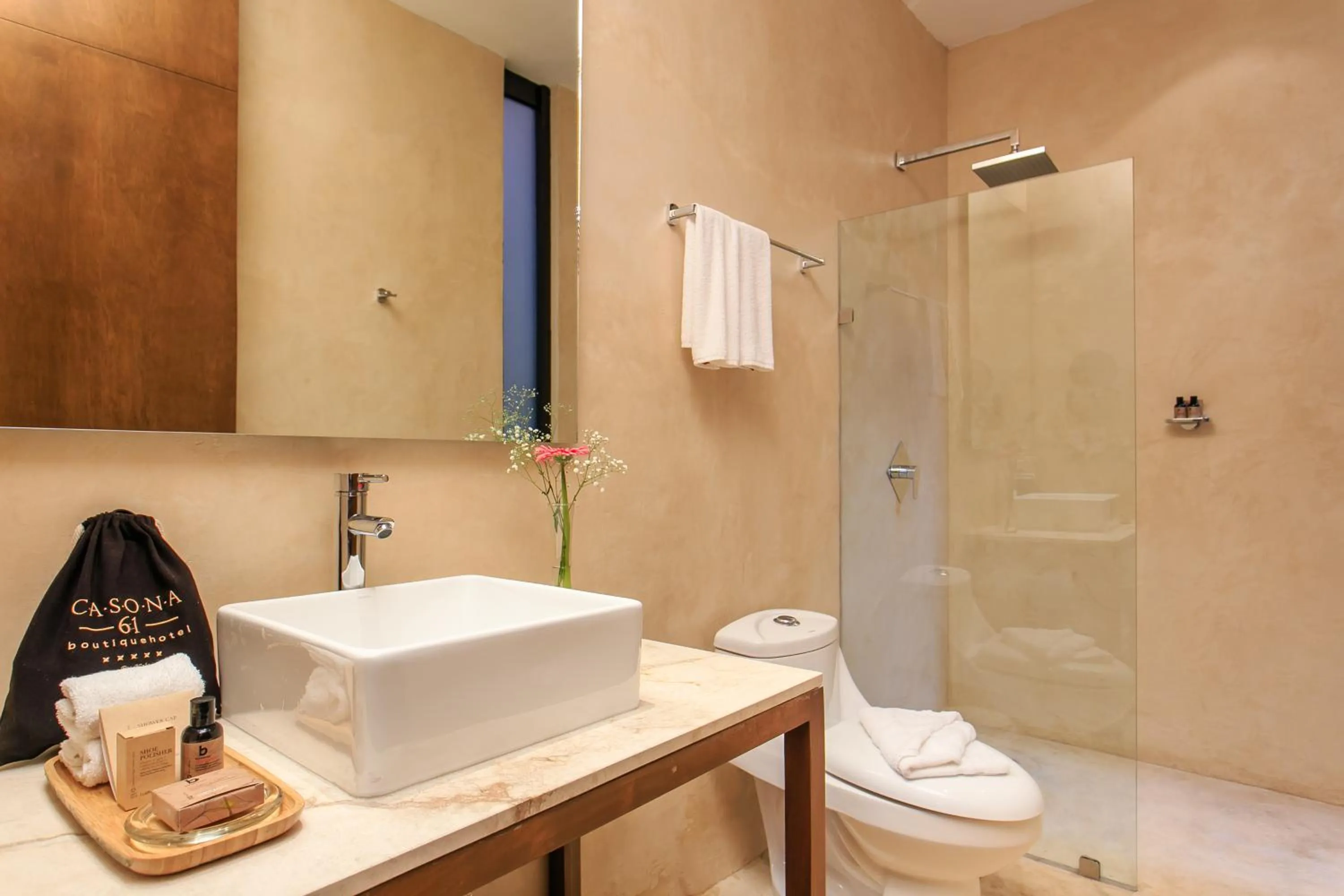 Bathroom in Casona 61 Boutique Hotel Mérida