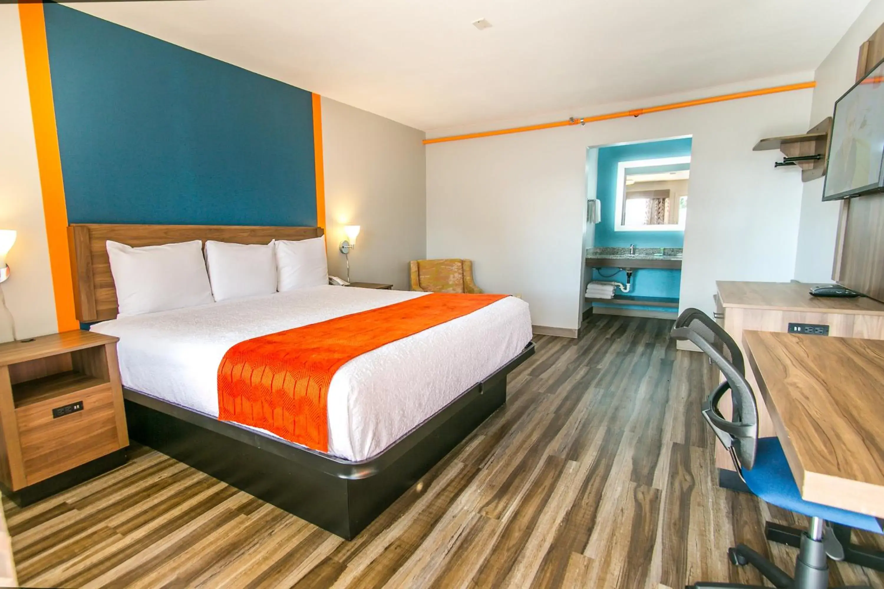 Bed in Jubilee Inn Bed in Jubilee Inn