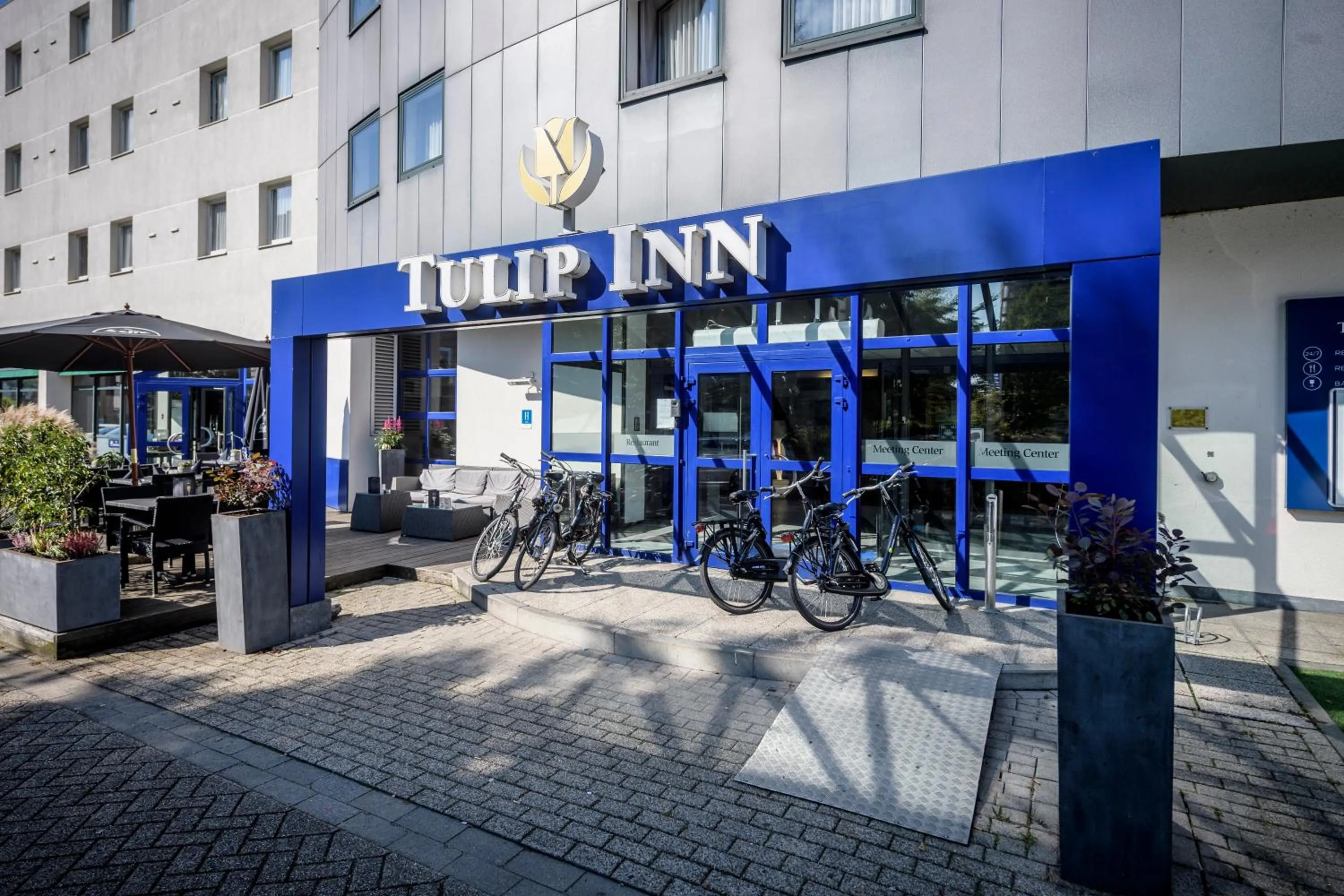 Facade/entrance in Tulip Inn Antwerpen