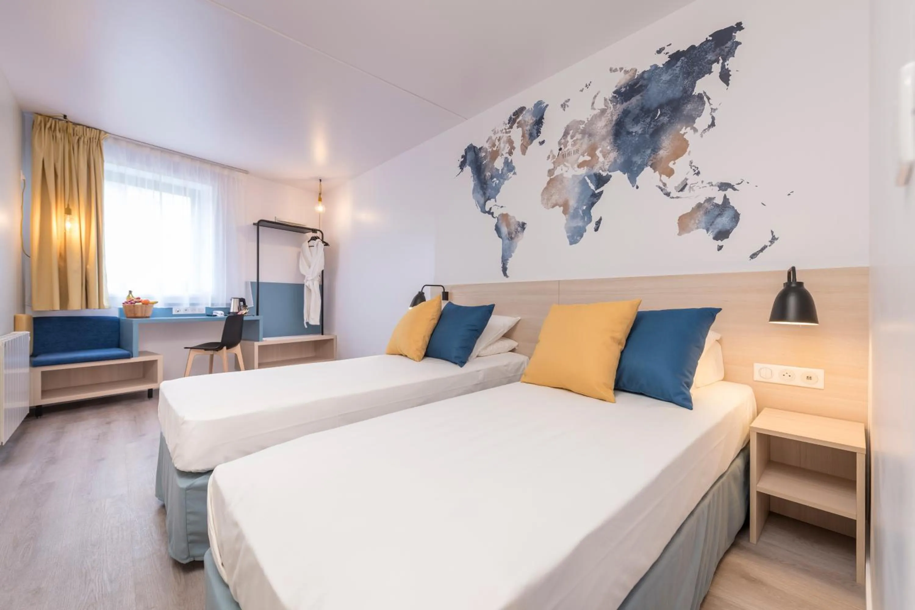 Bed in Tulip Inn Antwerpen