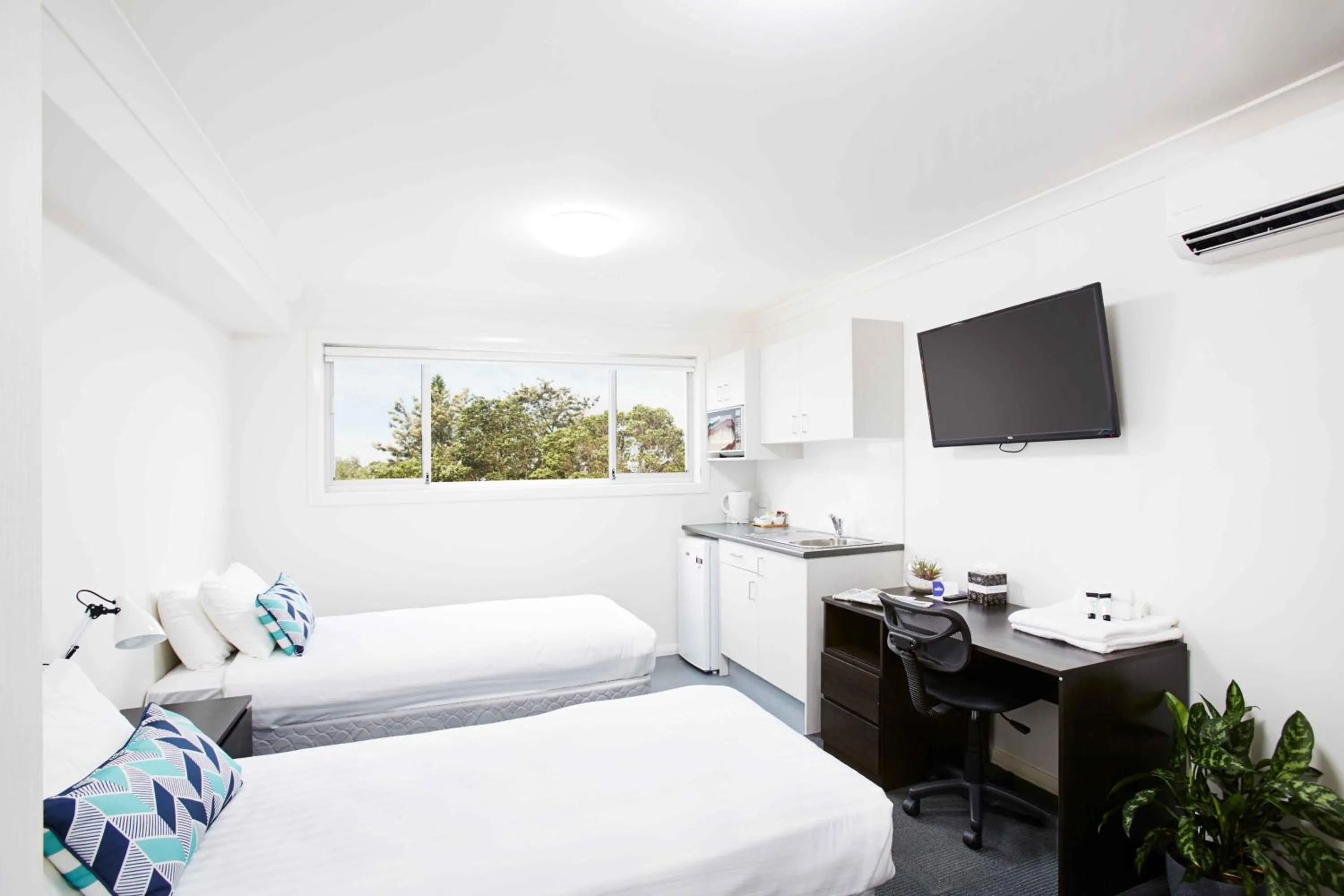 Bed in Aspire Newcastle