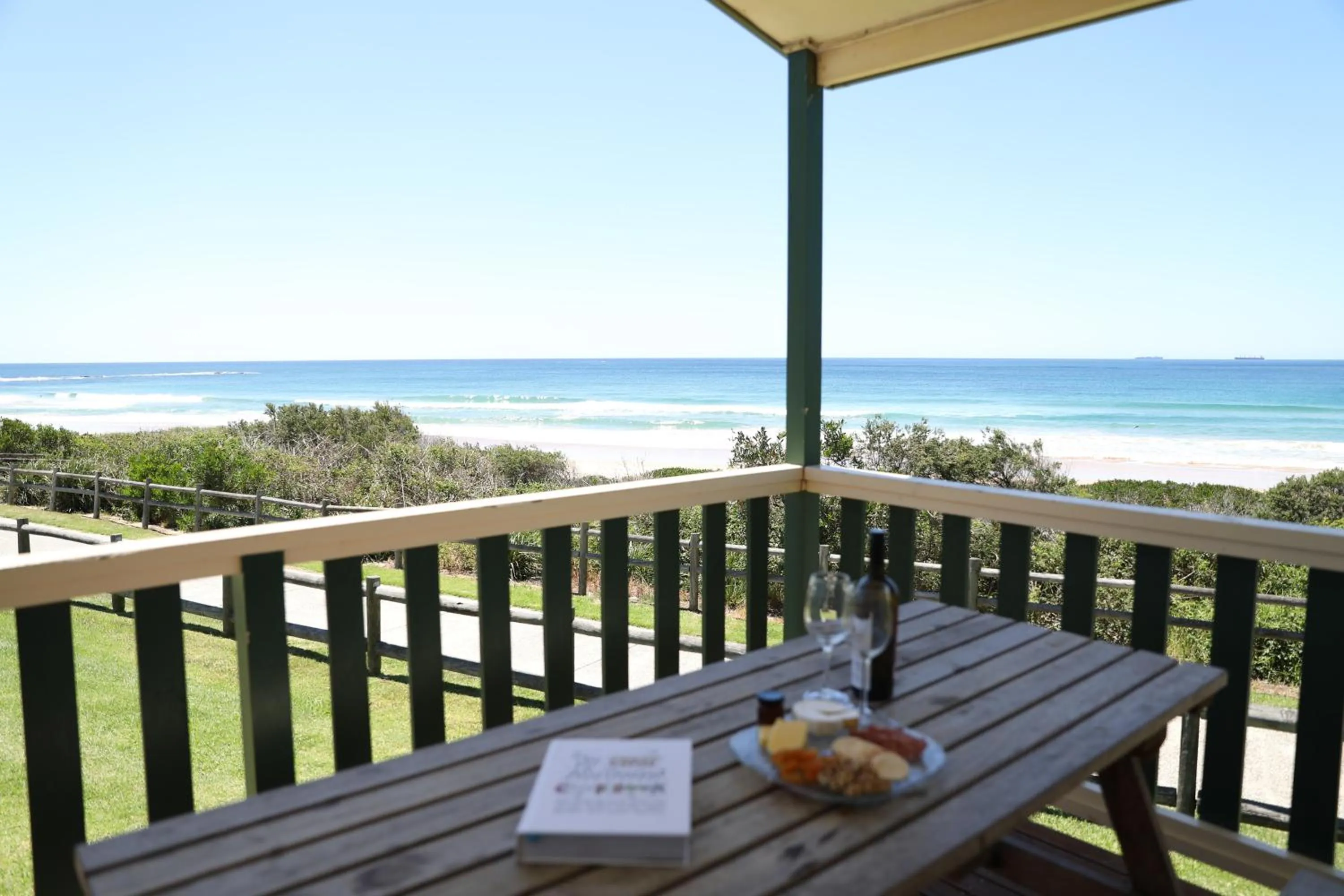 Balcony/Terrace in Bulli Beach Tourist Park