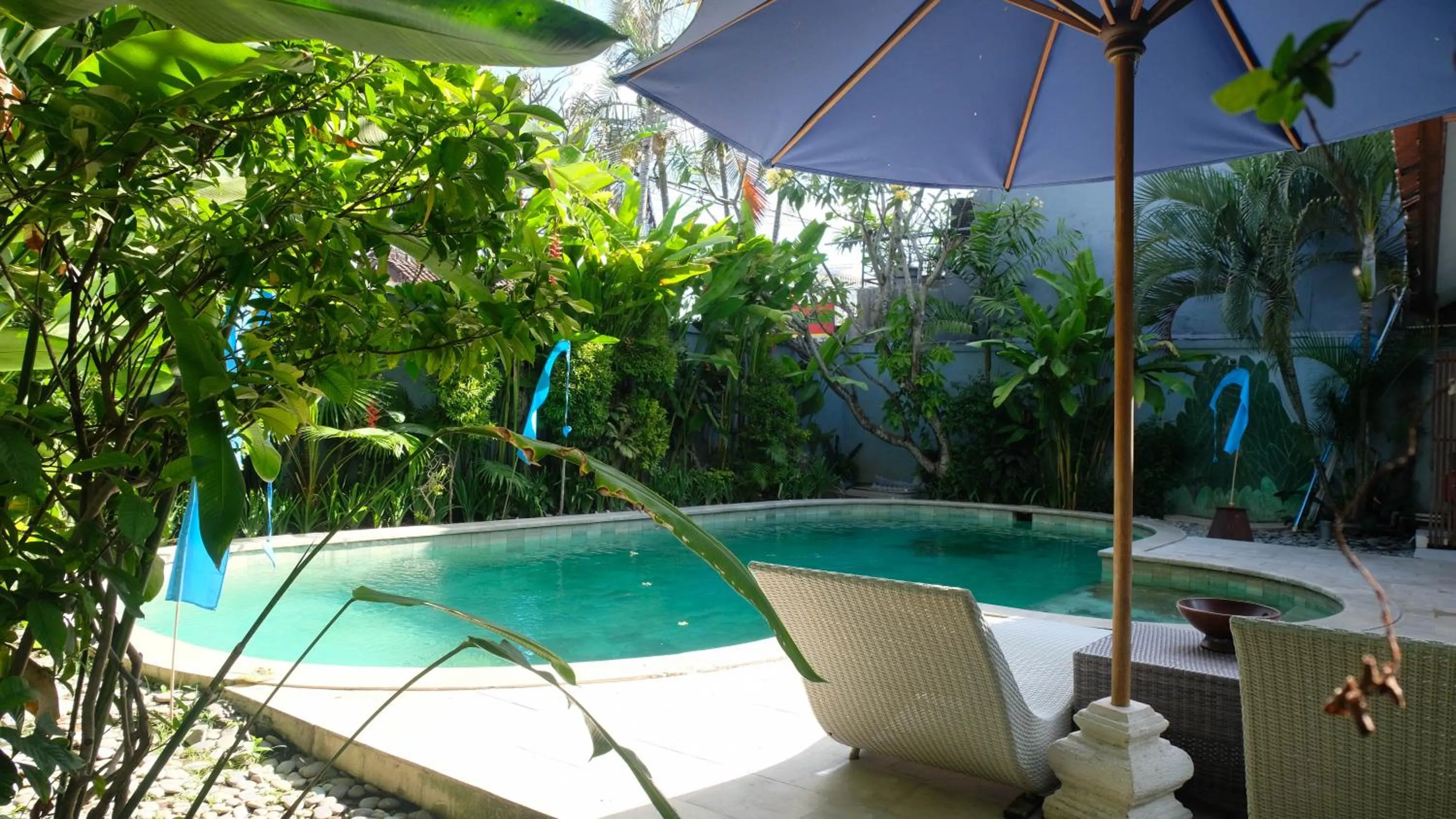 Swimming pool in Villa Alam Biru Gardenia