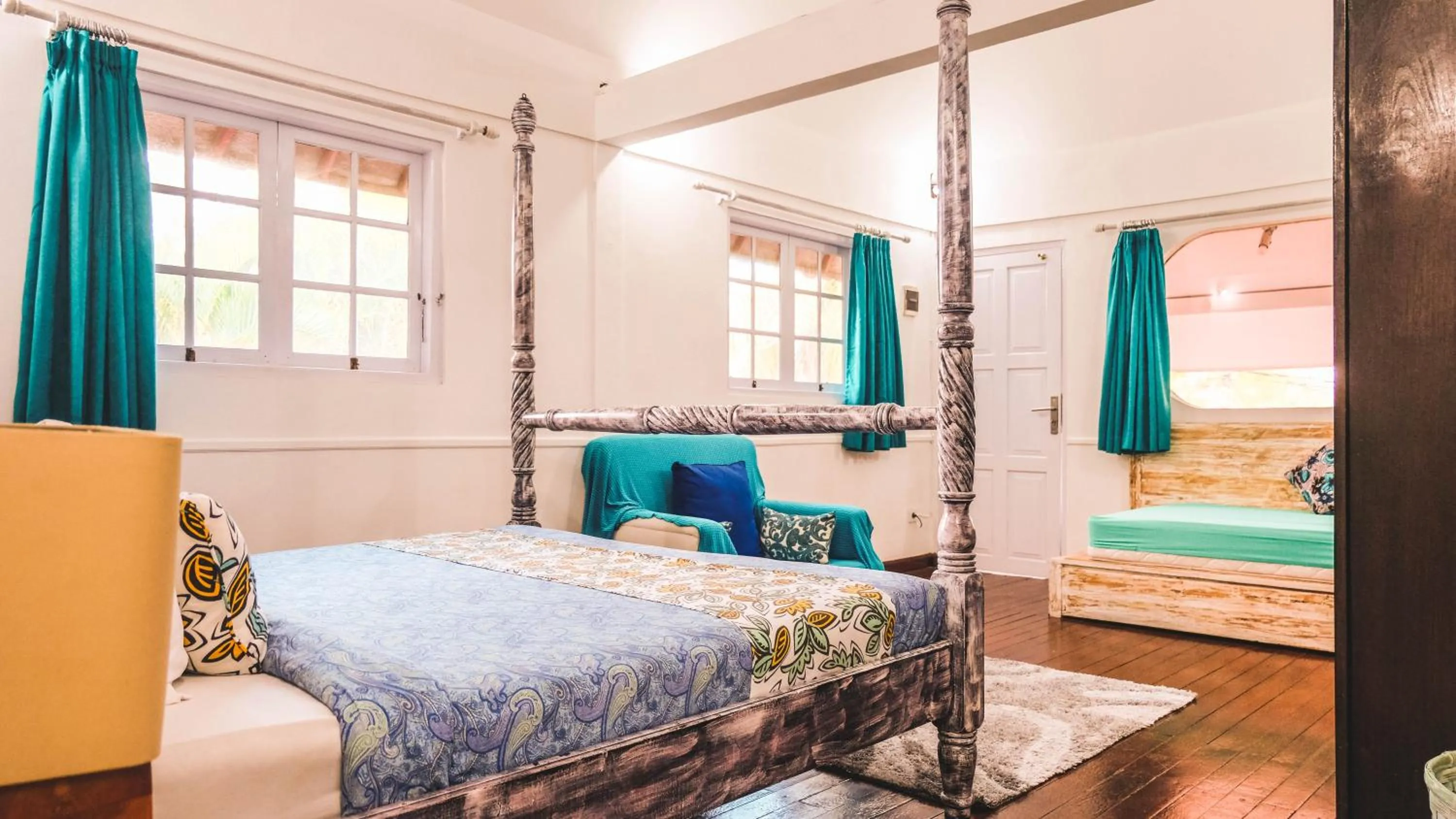 Bedroom, Bed in Villa Alam Biru Gardenia